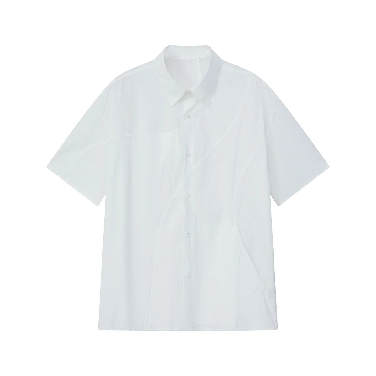Asymmetric Panel Shirt - Image 5