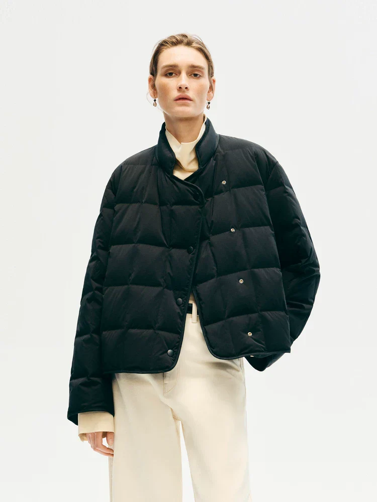 Asymmetric Puffer Jacket - Image 2