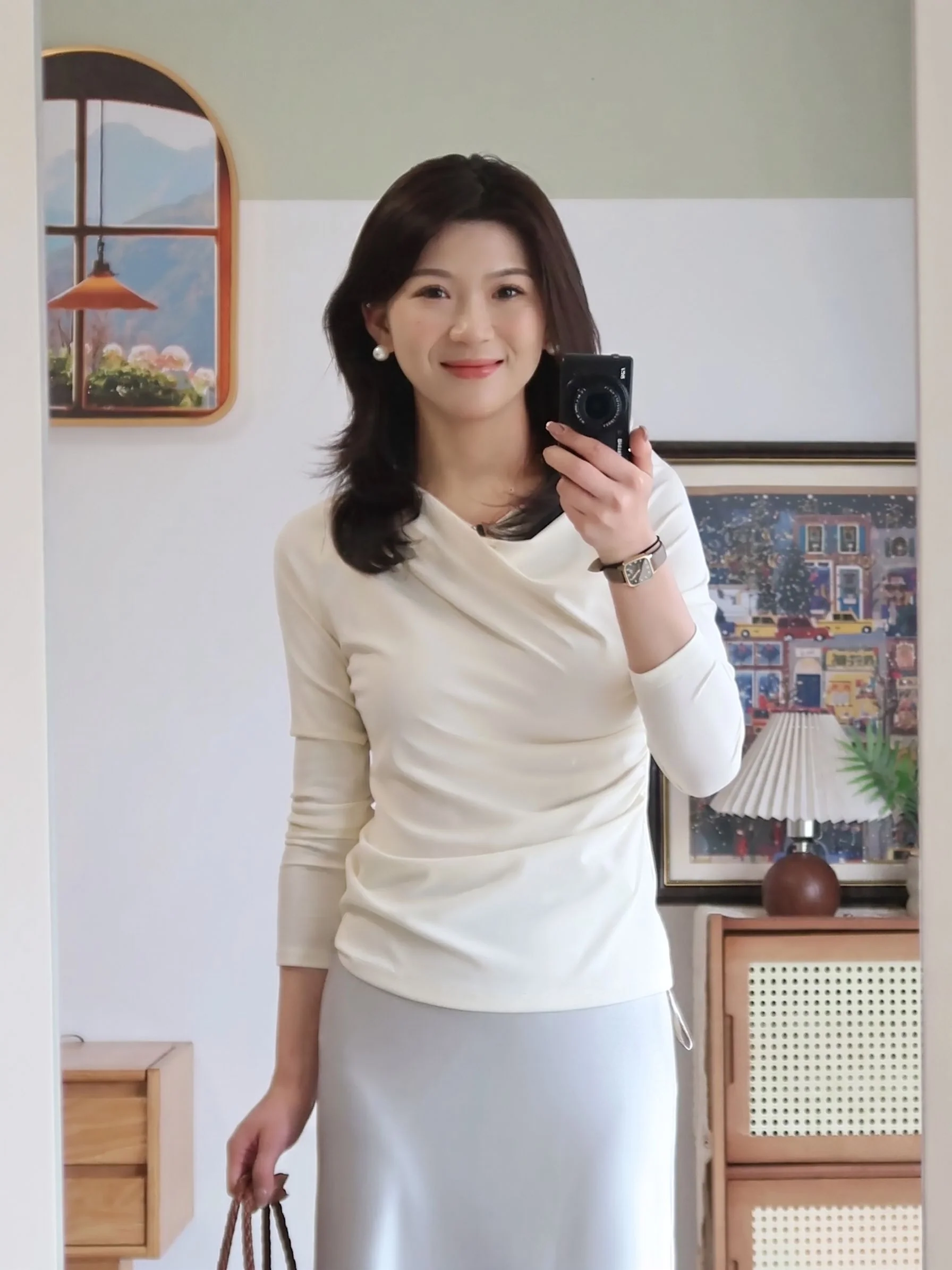 Asymmetric Ruched Top - Image 4
