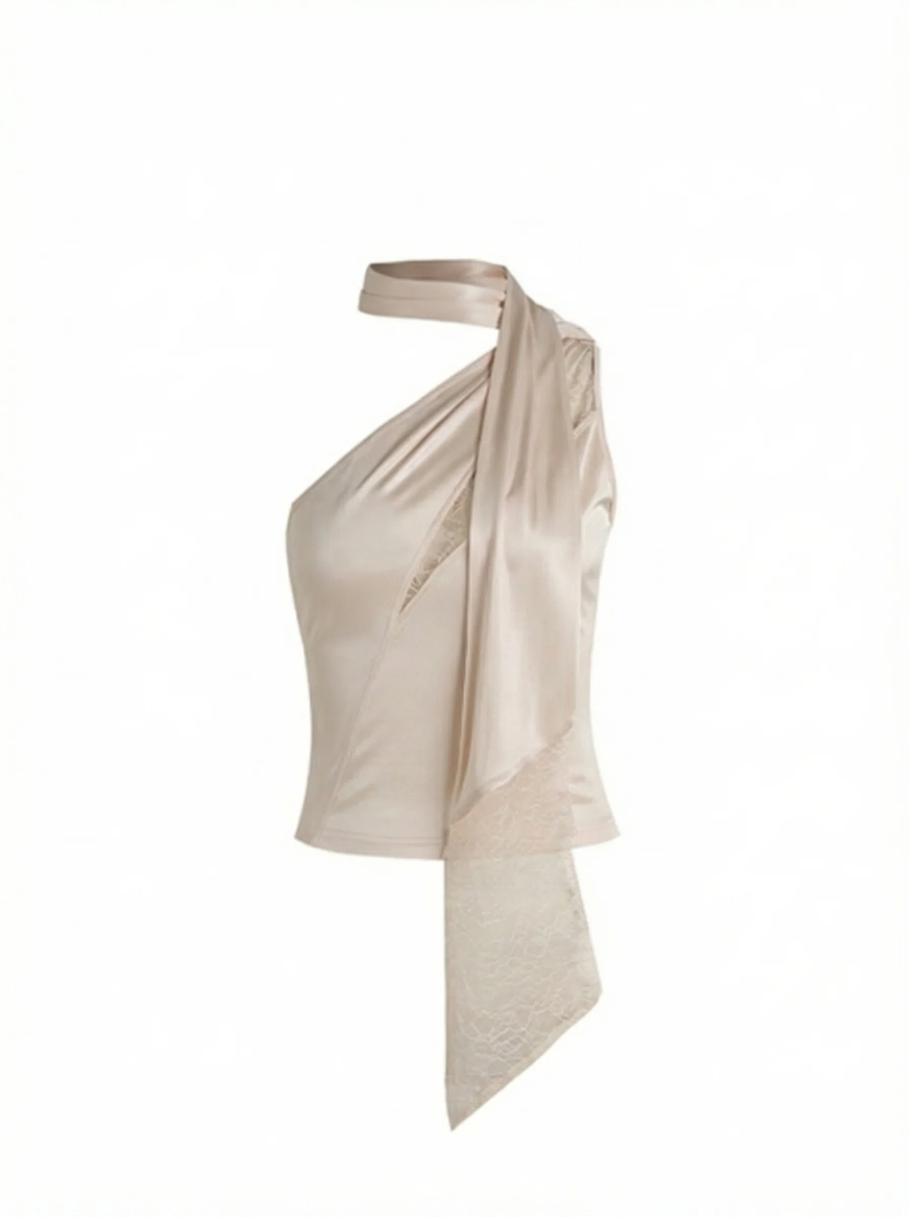 Asymmetric Scarf Top - Image 5