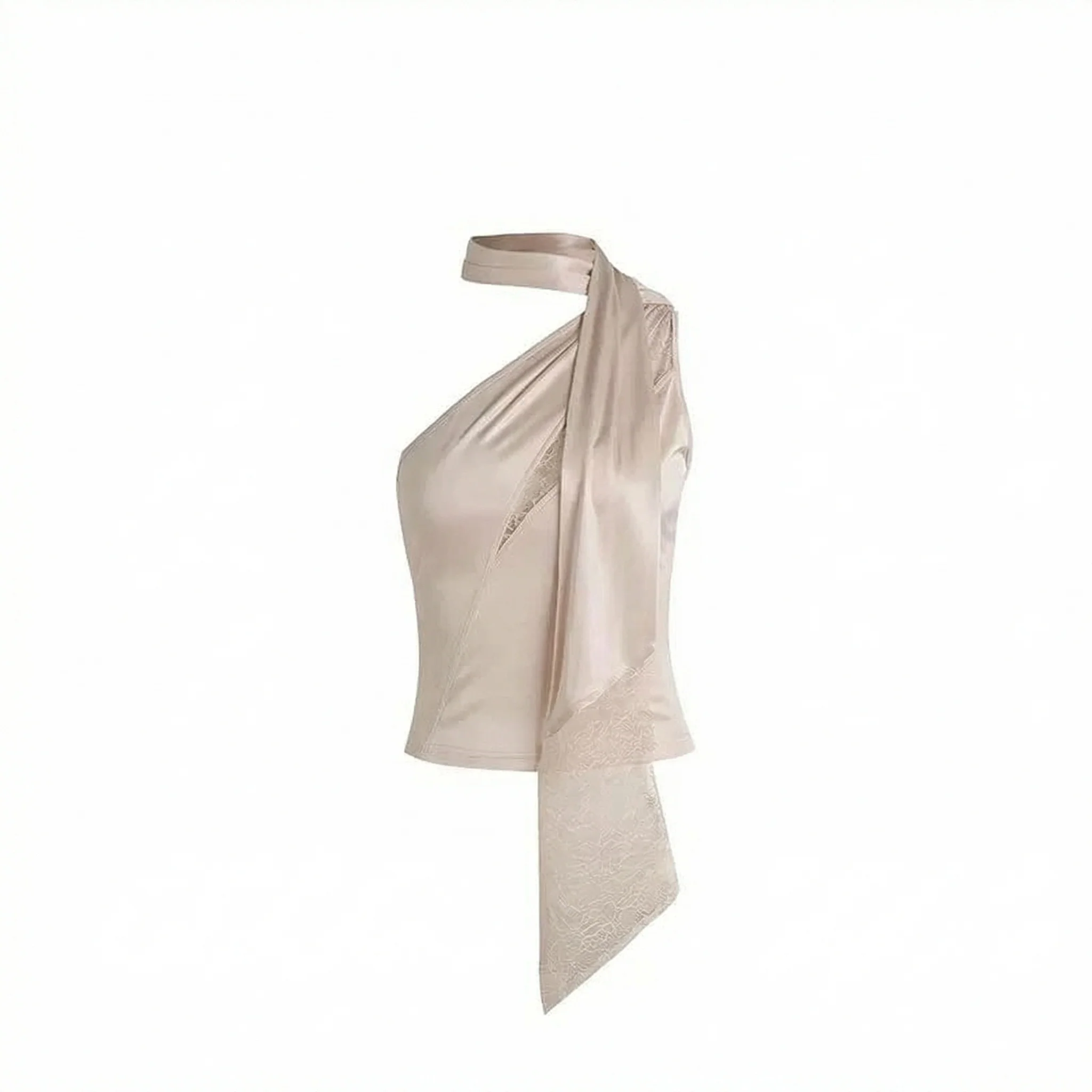 Asymmetric Scarf Top - Image 6
