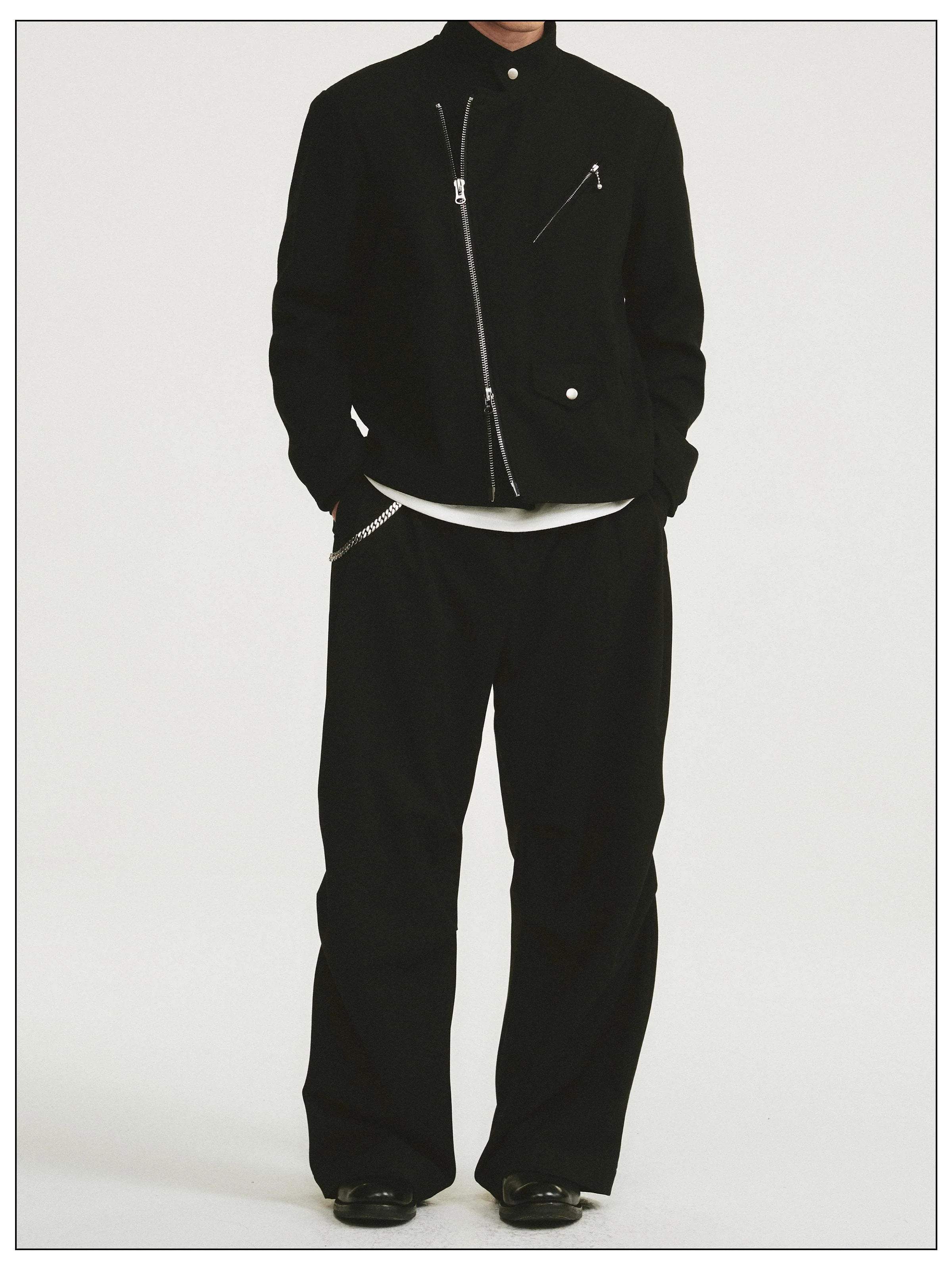 Asymmetric Zip Jacket - Image 2