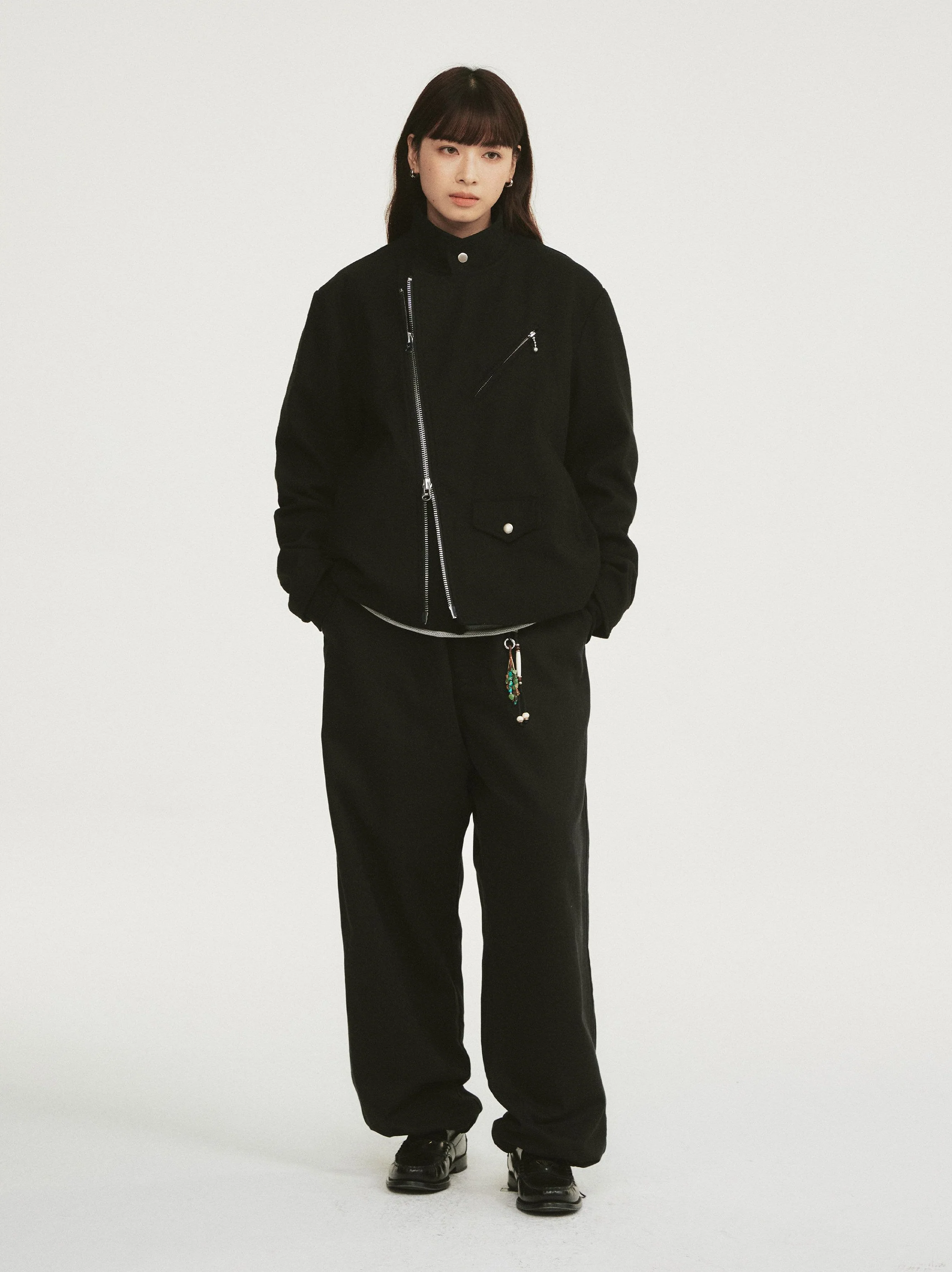 Asymmetric Zip Jacket - Image 3