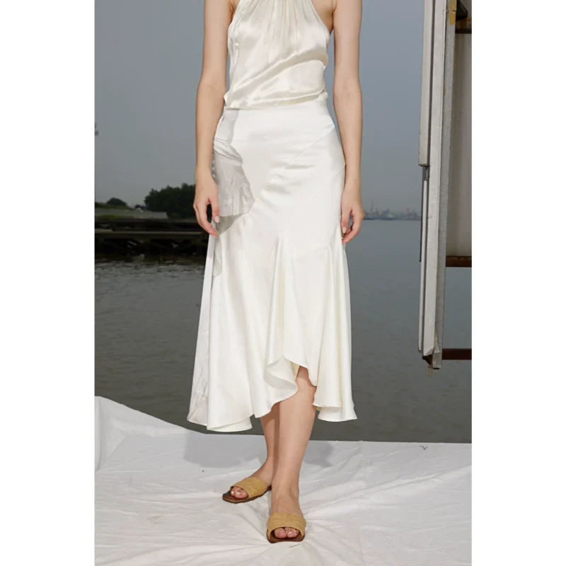 Asymmetrical A-Line Skirt