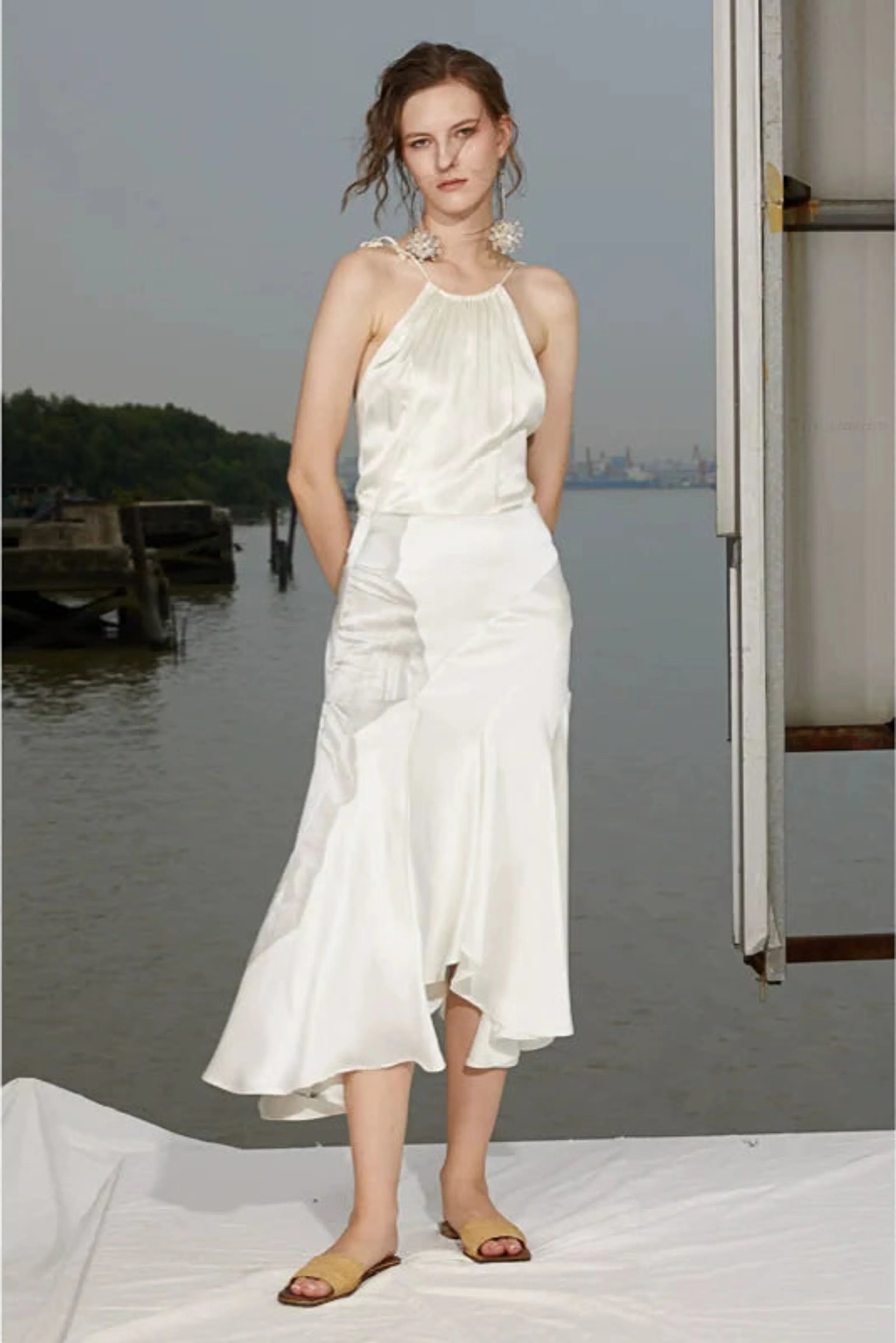 Asymmetrical A-Line Skirt - Image 11
