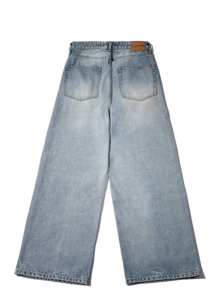 Atalantis Ice Blue Baggy Jeans - Image 4