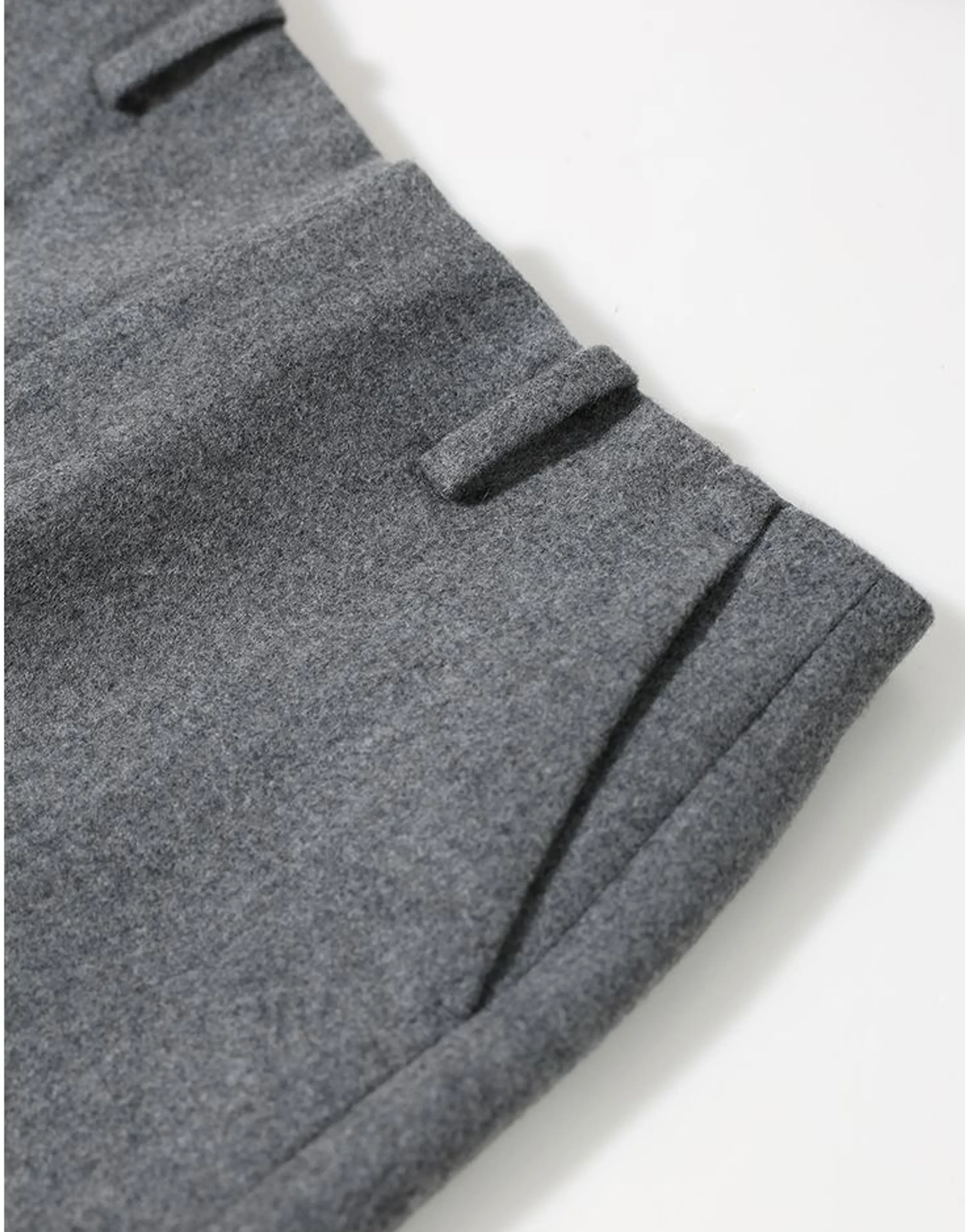Australian Fine Wool Mini Skirt - Image 7