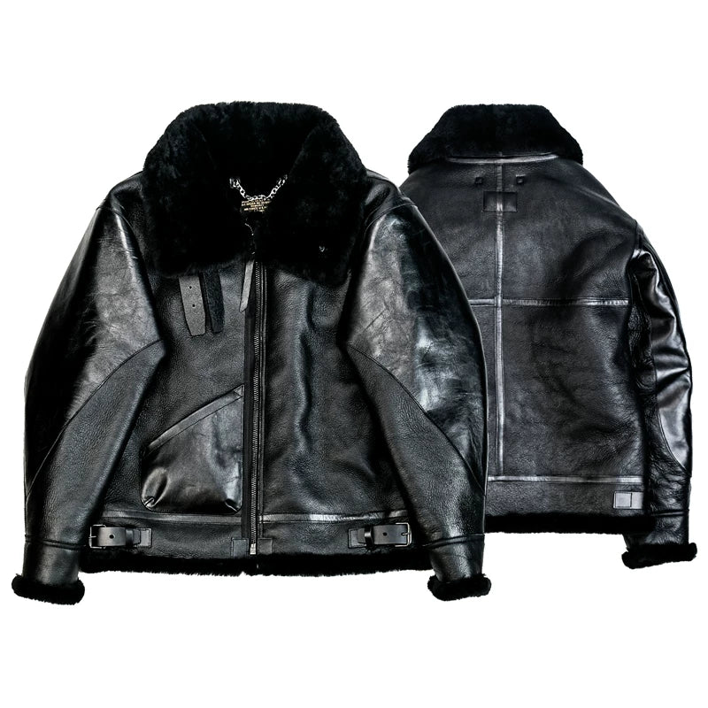 B-3 Shearling Flight Jacket - Image 7