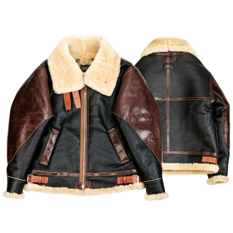 B-3 Shearling Flight Jacket - Image 8