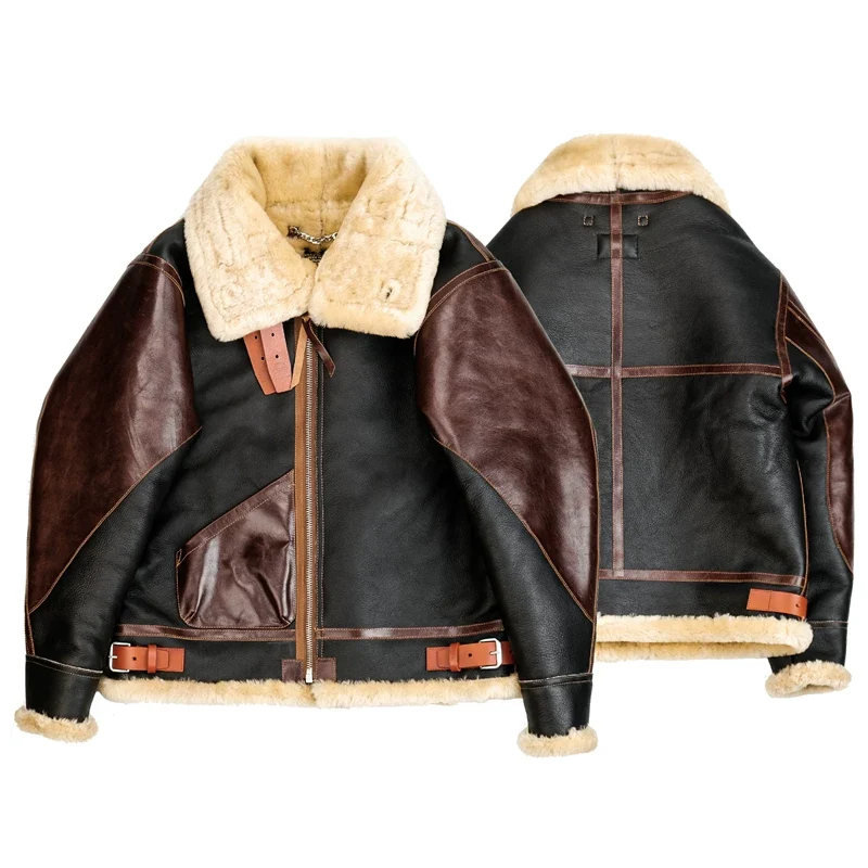 B-3 Shearling Flight Jacket - Image 9