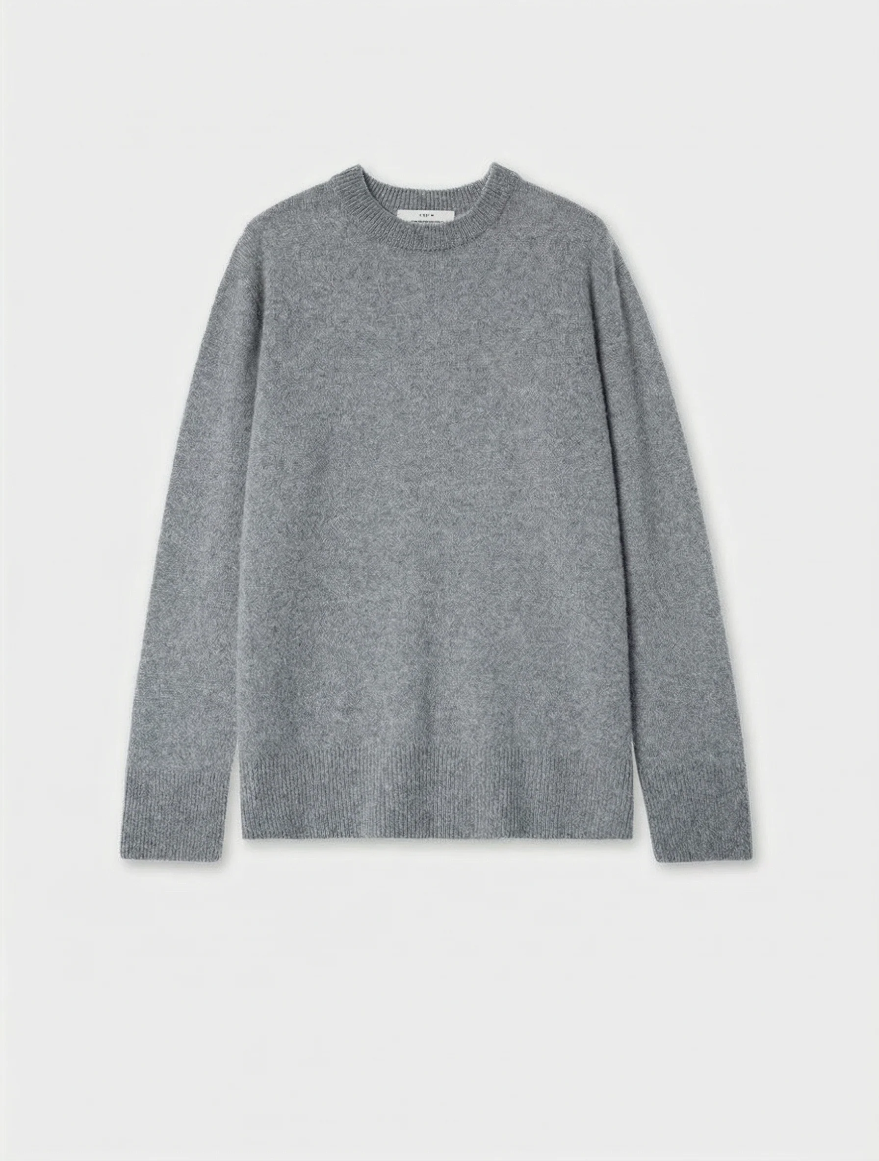 Baby Alpaca Cashmere Crewneck Sweater - Image 11