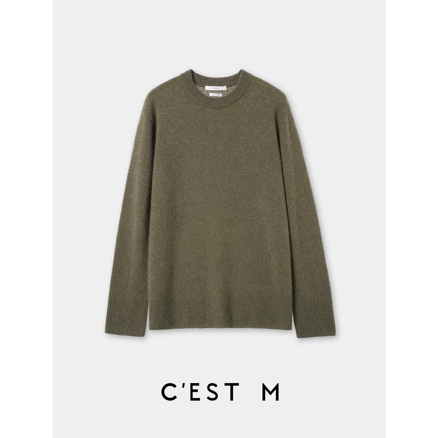 Baby Alpaca Cashmere Crewneck Sweater - Image 18