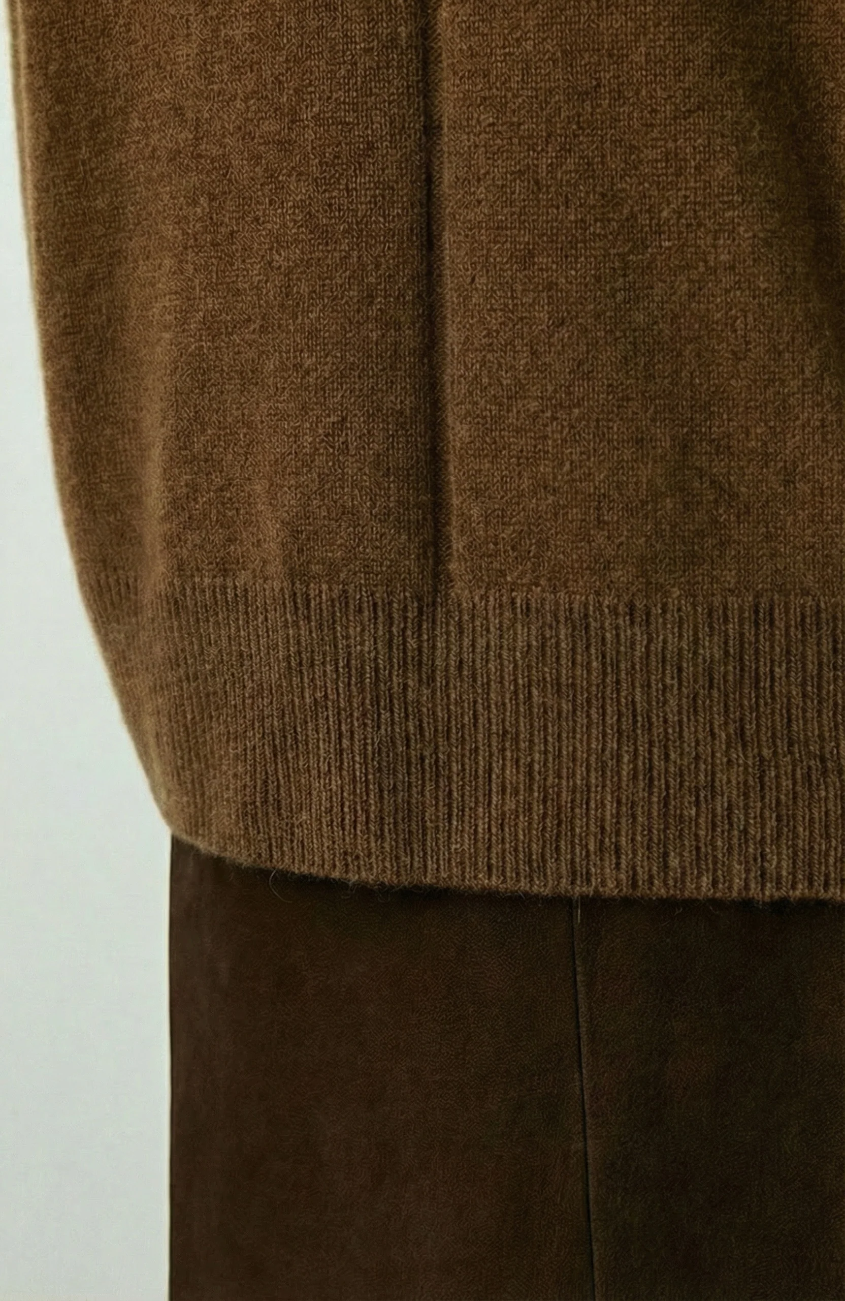 Baby Alpaca Cashmere Crewneck Sweater - Image 7