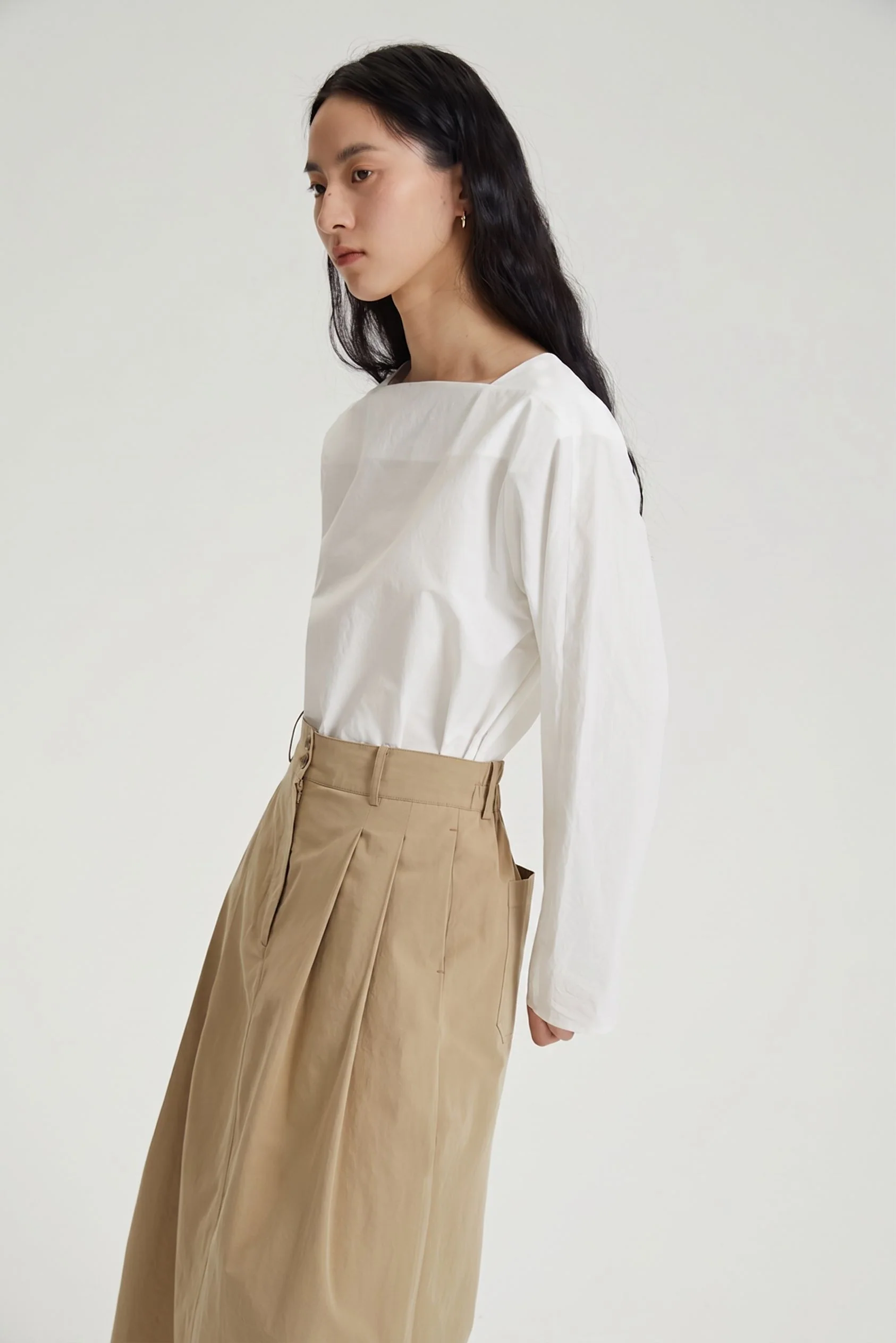 Back Button Blouse - Image 3