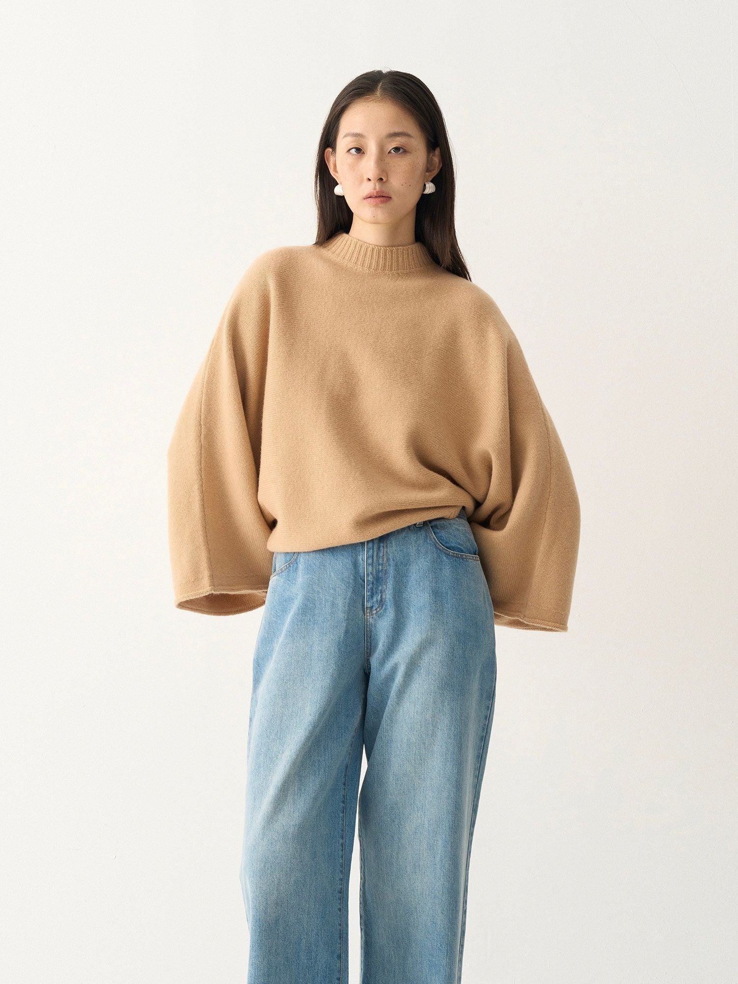 Back Button Sweater