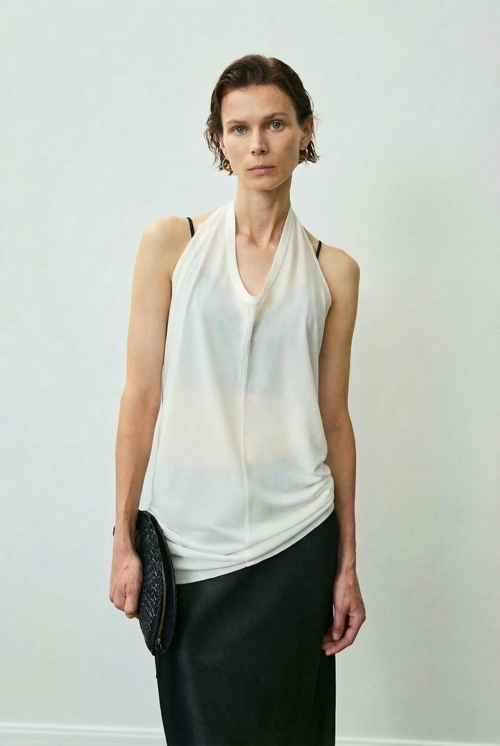 Backless Acetate Halter Top - Image 2