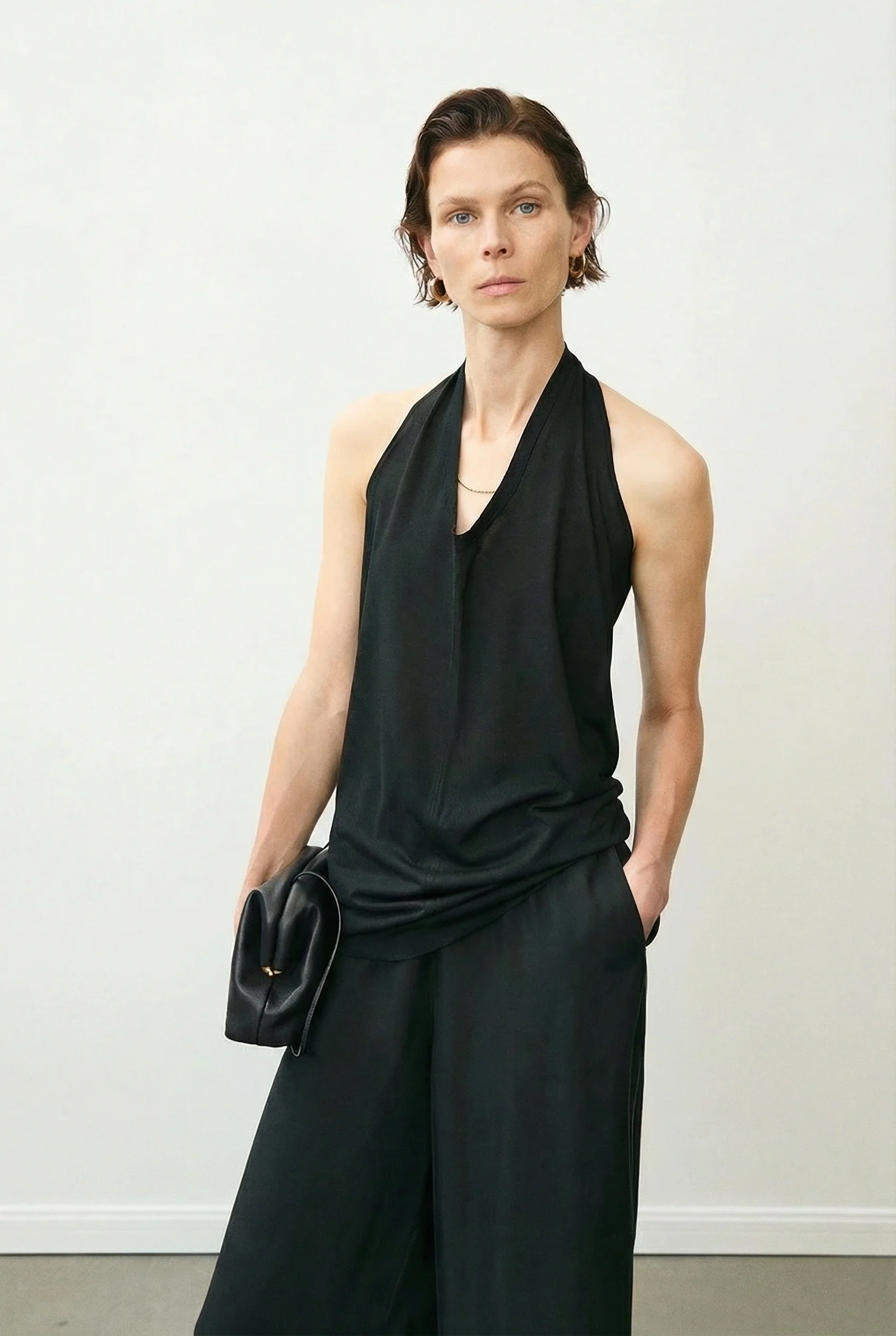 Backless Acetate Halter Top - Image 3
