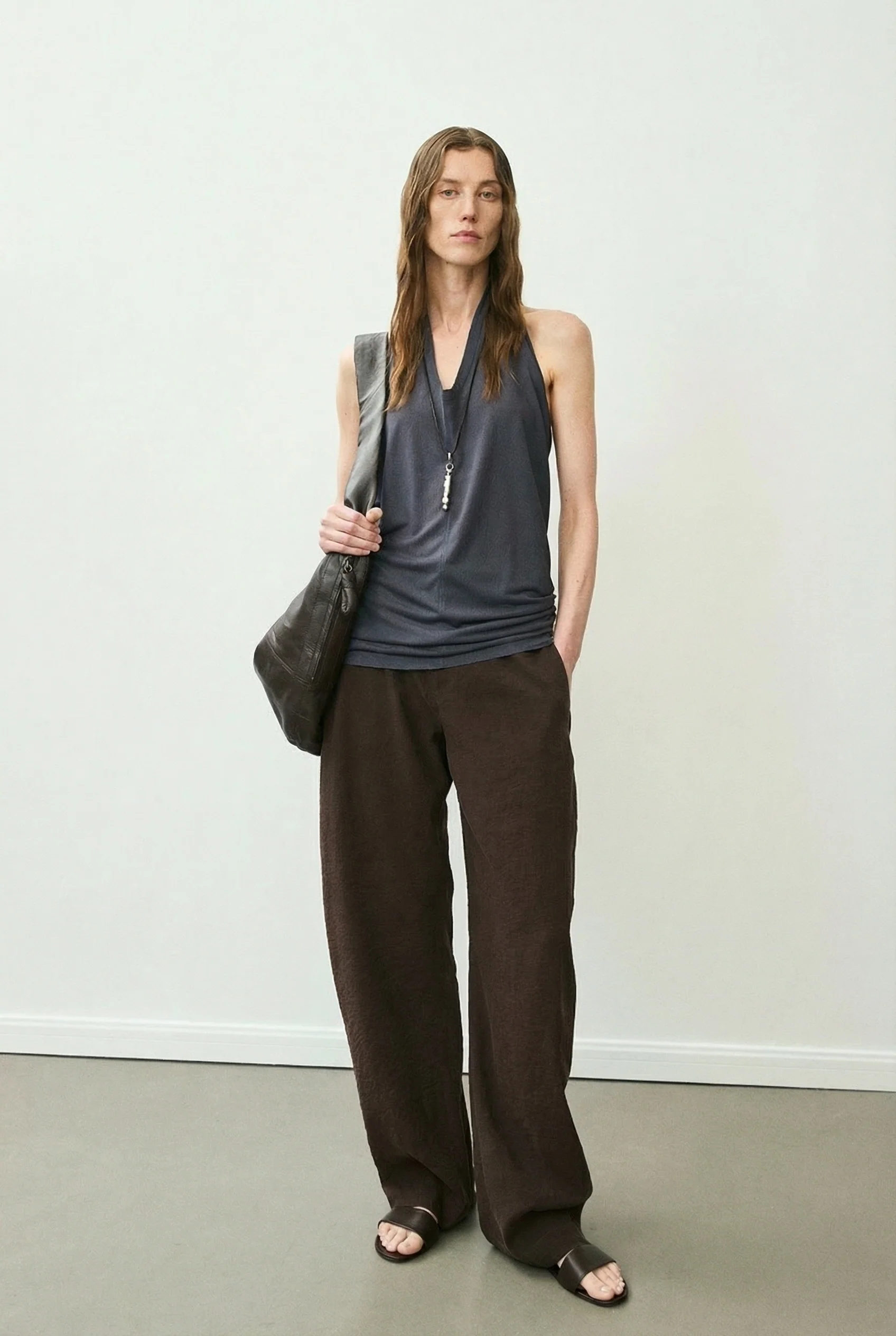Backless Acetate Halter Top - Image 4