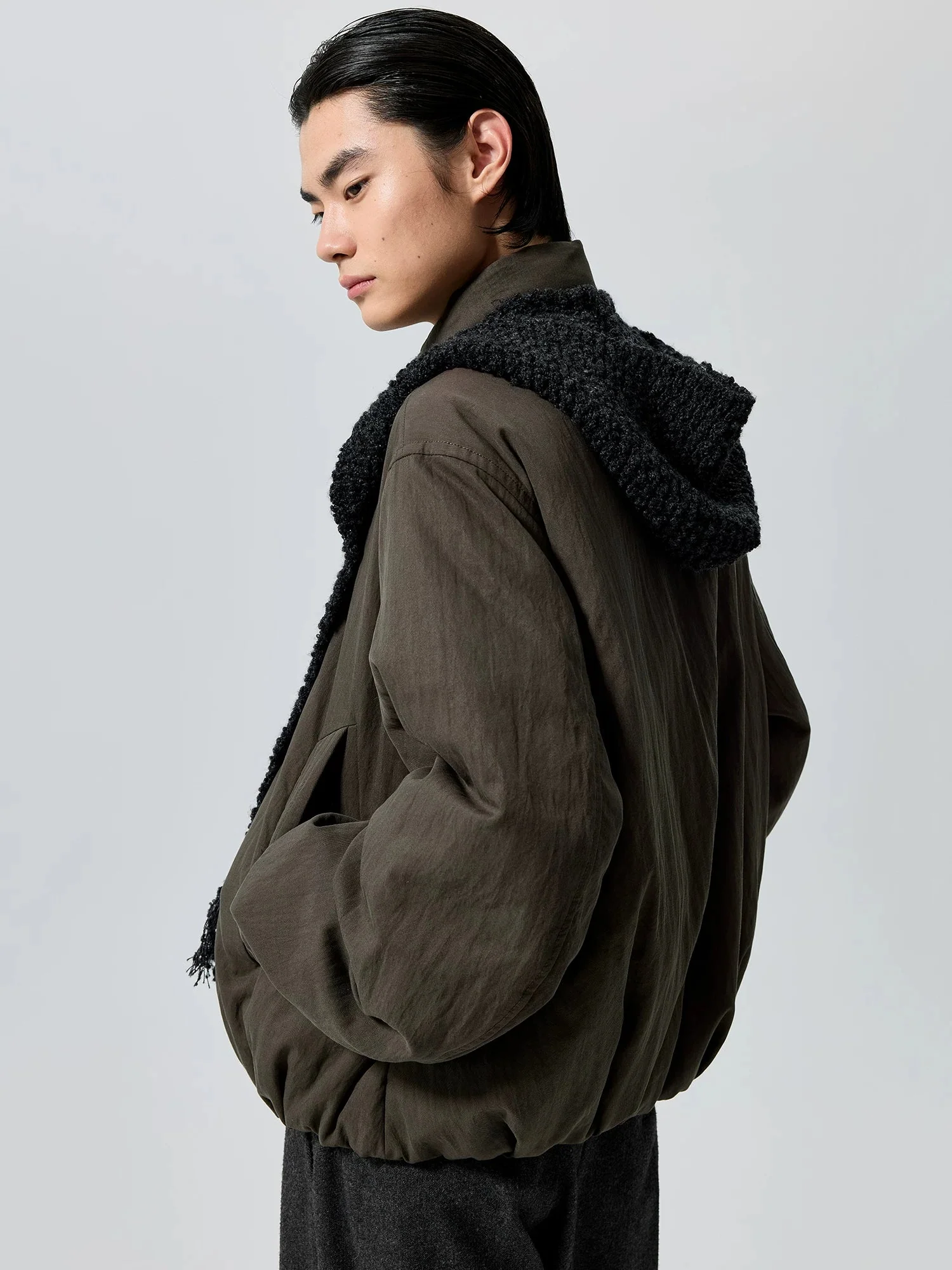 Balloon Collar Puffer Jacket - Image 5