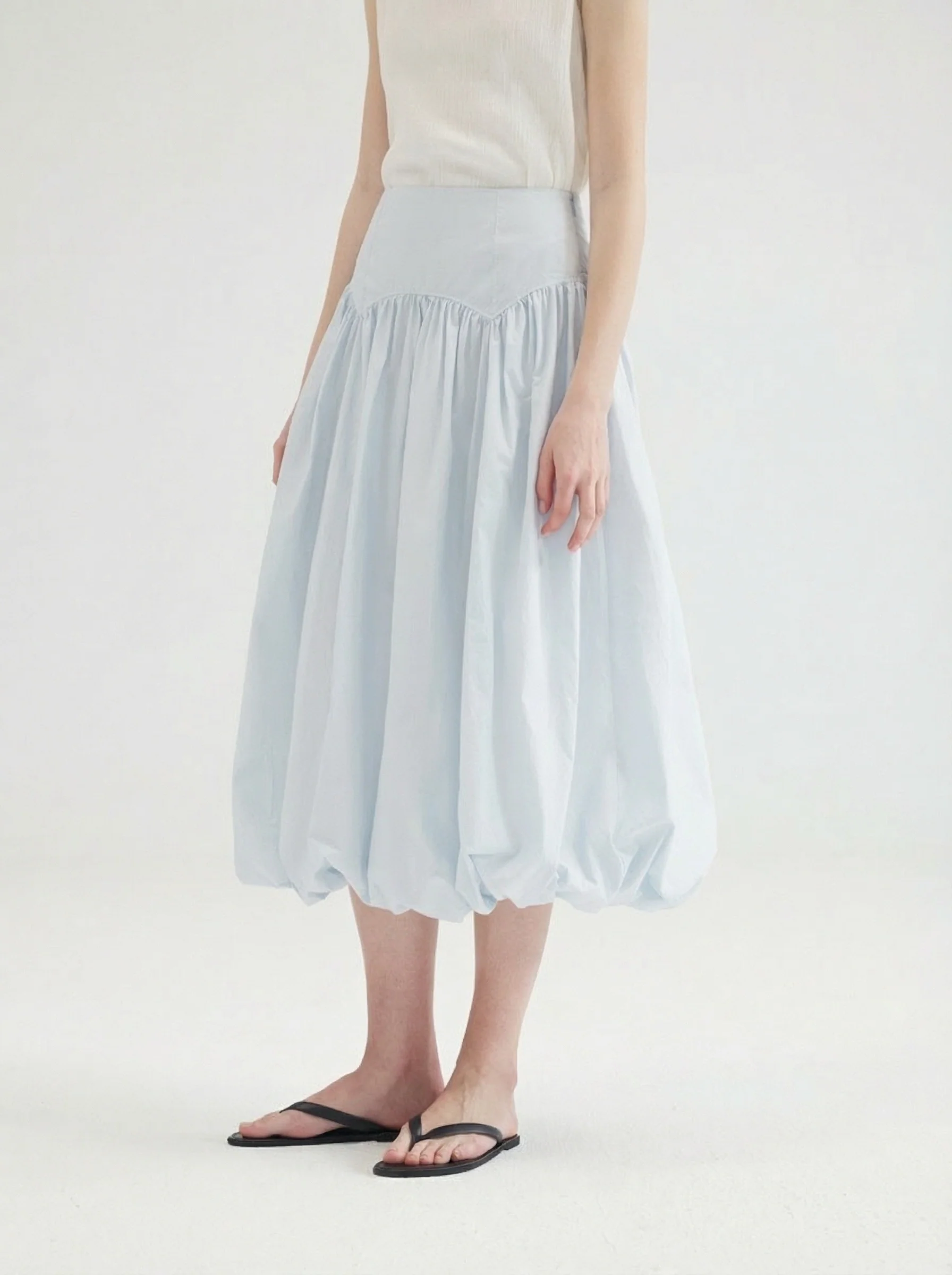 Balloon Midi Skirt - Image 5