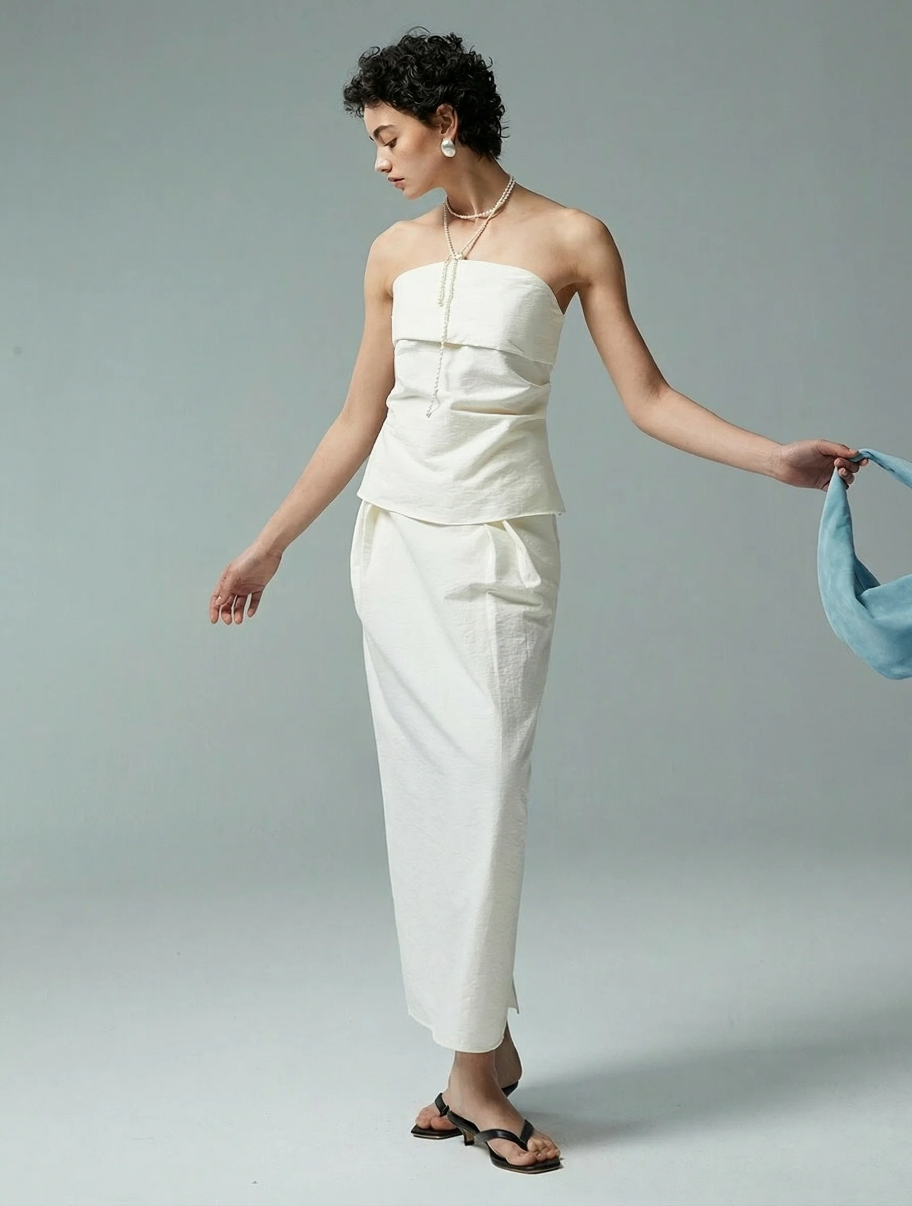 Bandeau Skirt Set