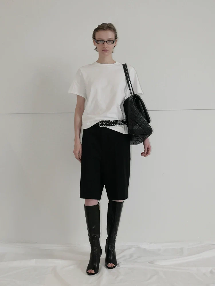 Basic Round Neck Loose T-Shirt