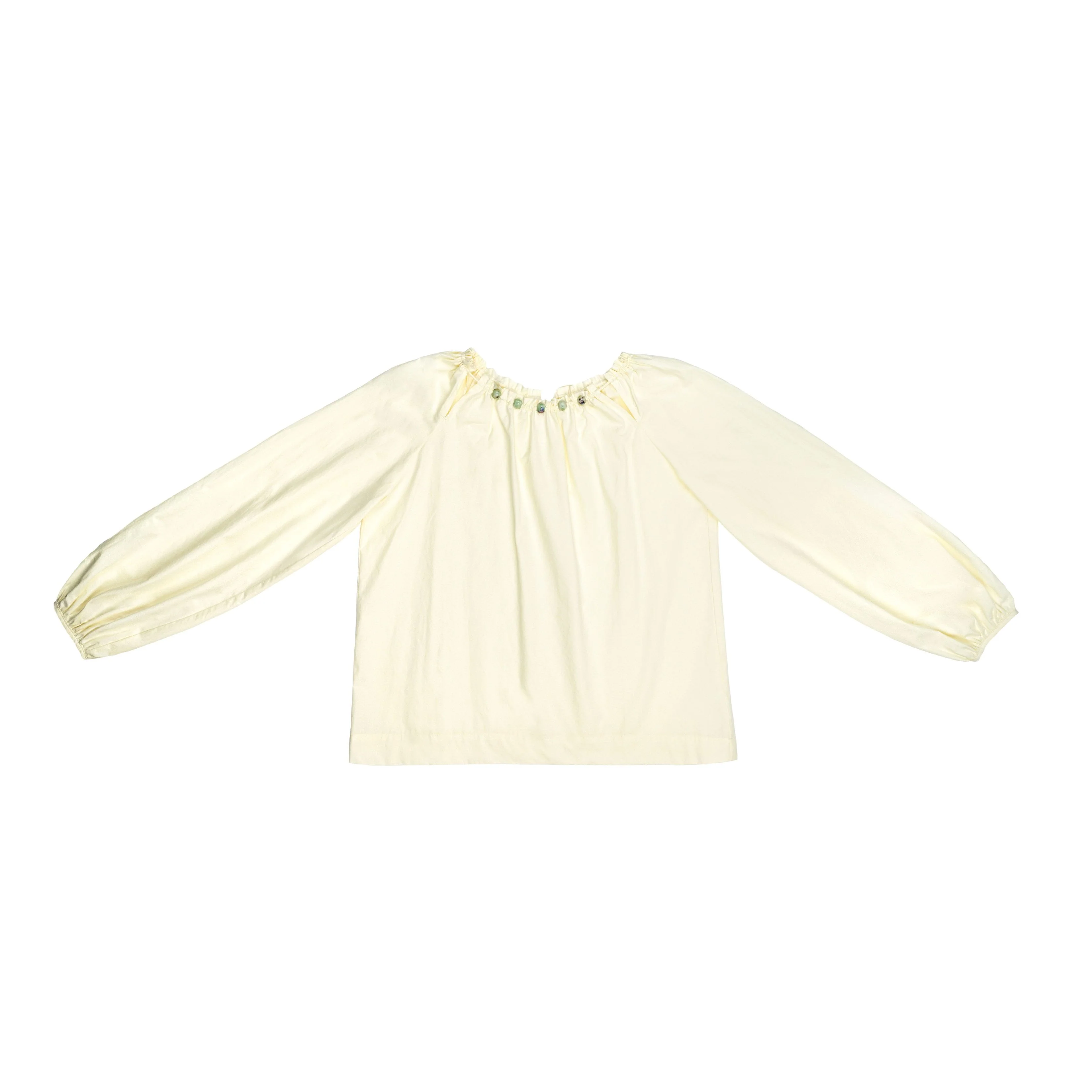 Beaded Gathered Blouse - Image 6