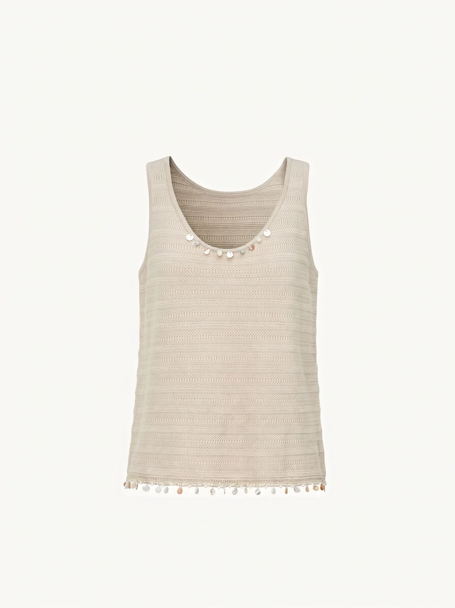 Beaded Knit Tank - Image 4