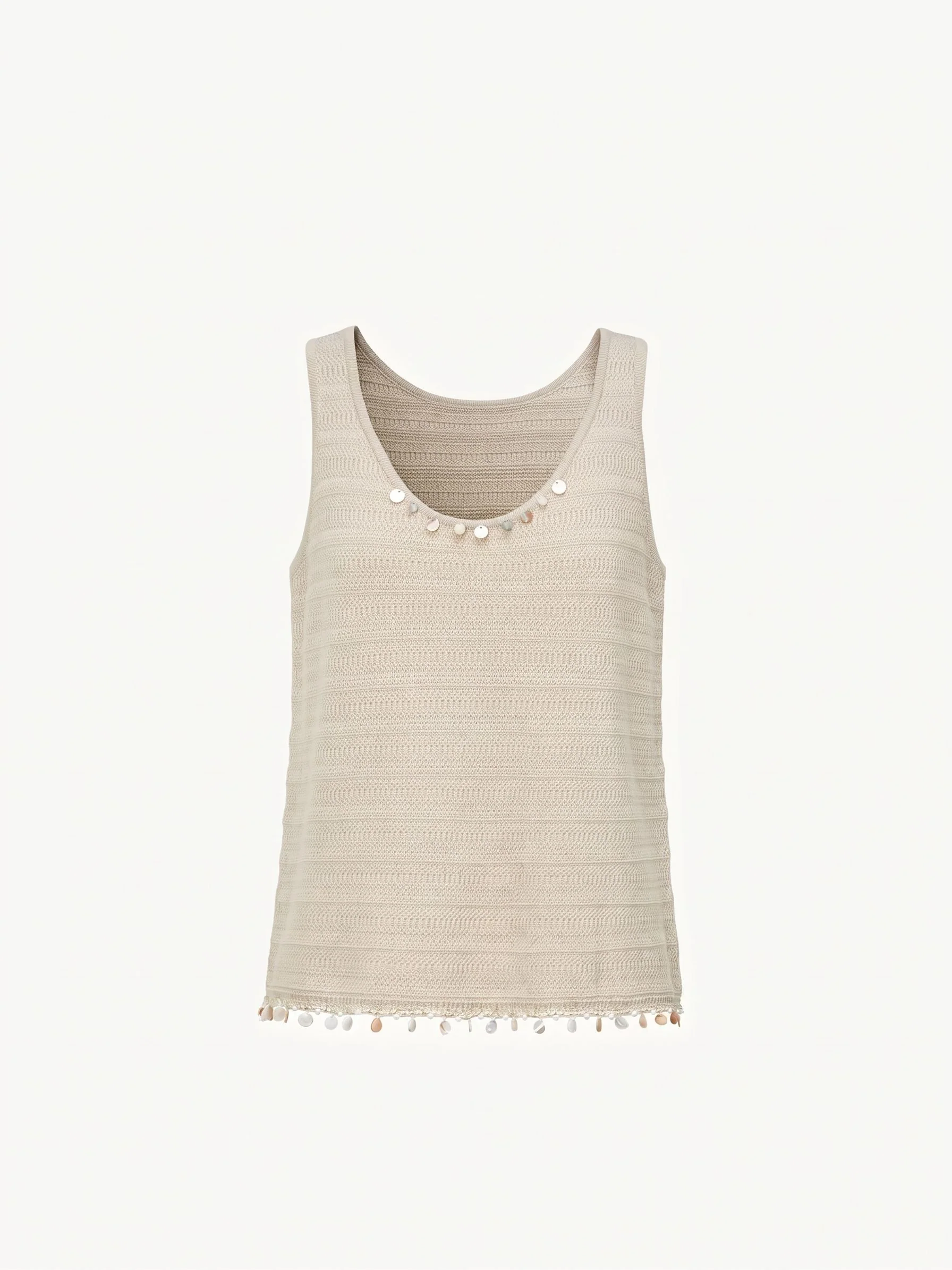 Beaded Knit Tank - Image 5