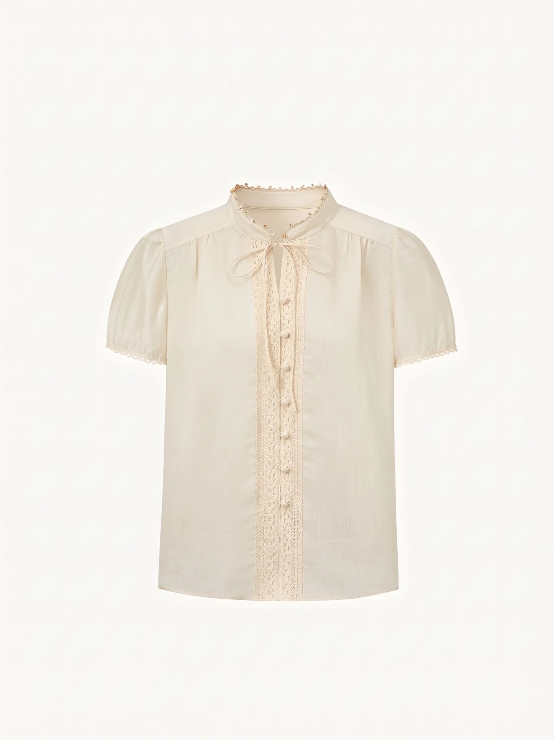 Beaded Lace Blouse - Image 4