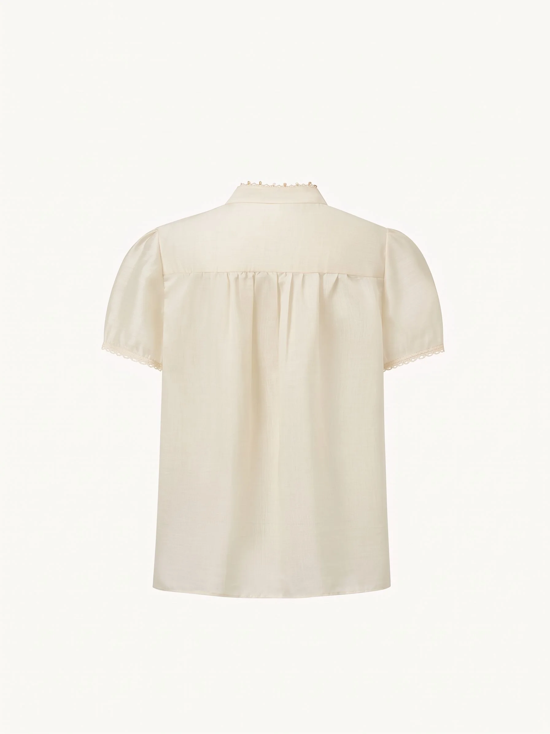 Beaded Lace Blouse - Image 5