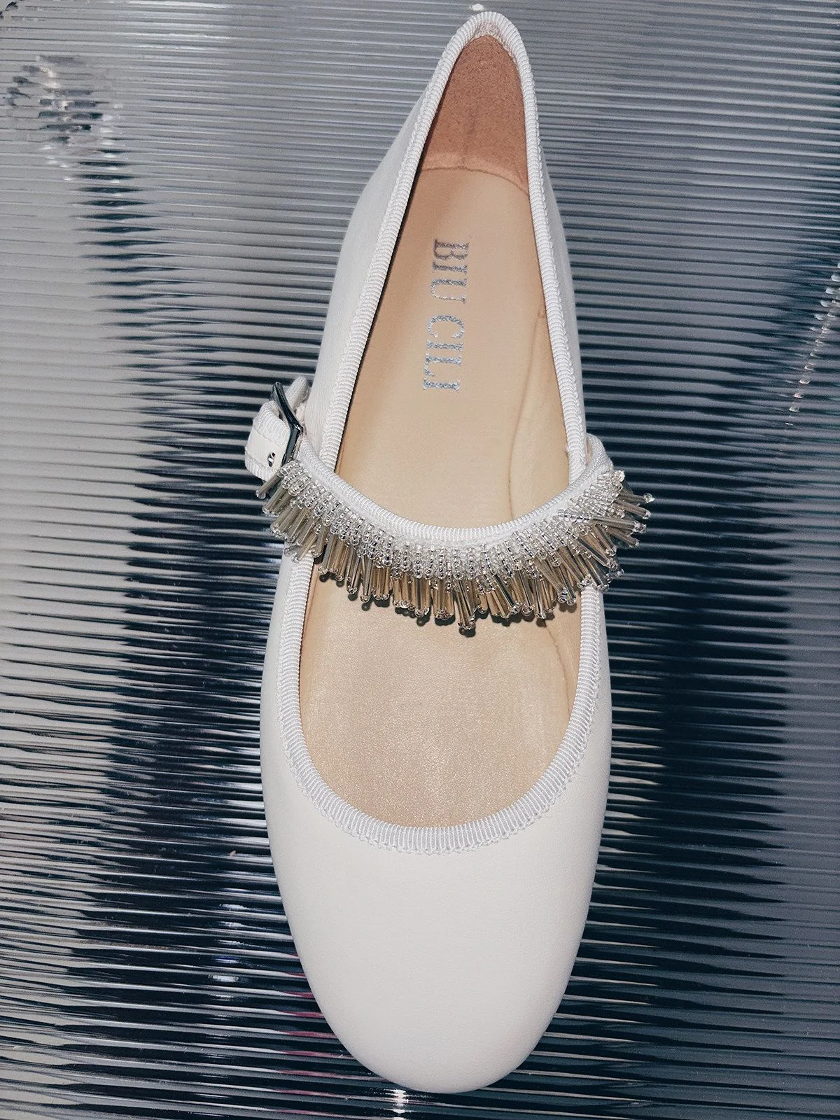 Beaded Mary Jane Flats - Image 4