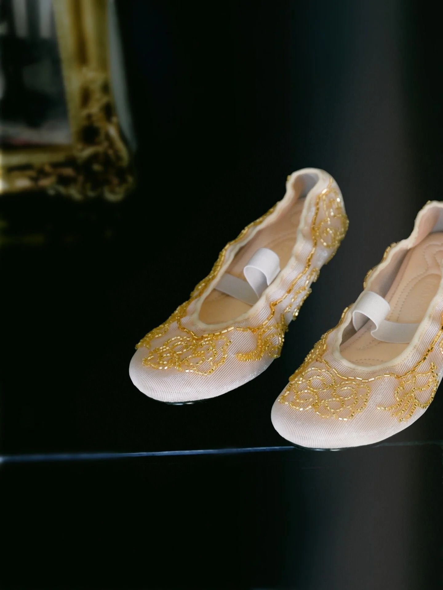 Beaded Mesh Flats - Image 2