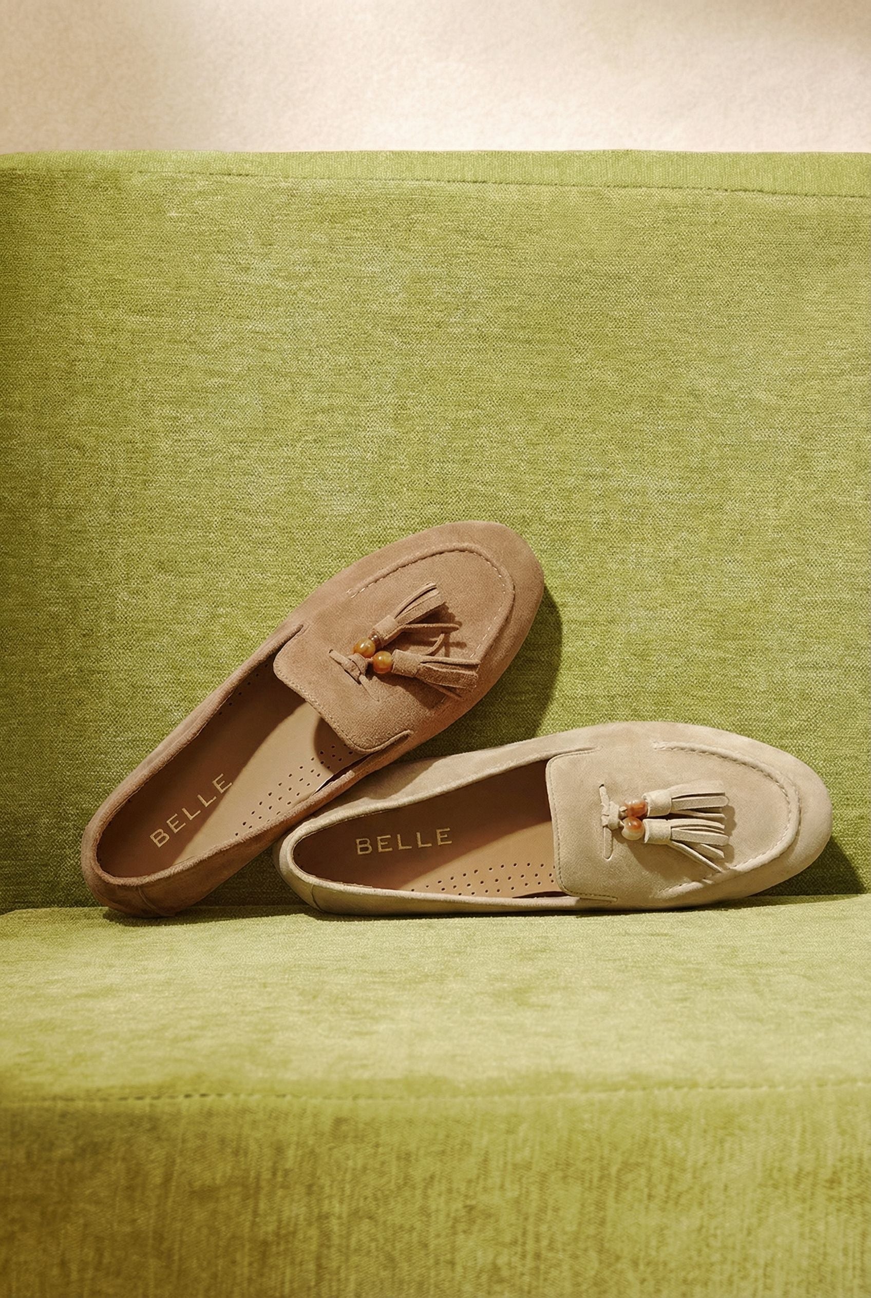 Beaded Tassel Loafers - Image 3