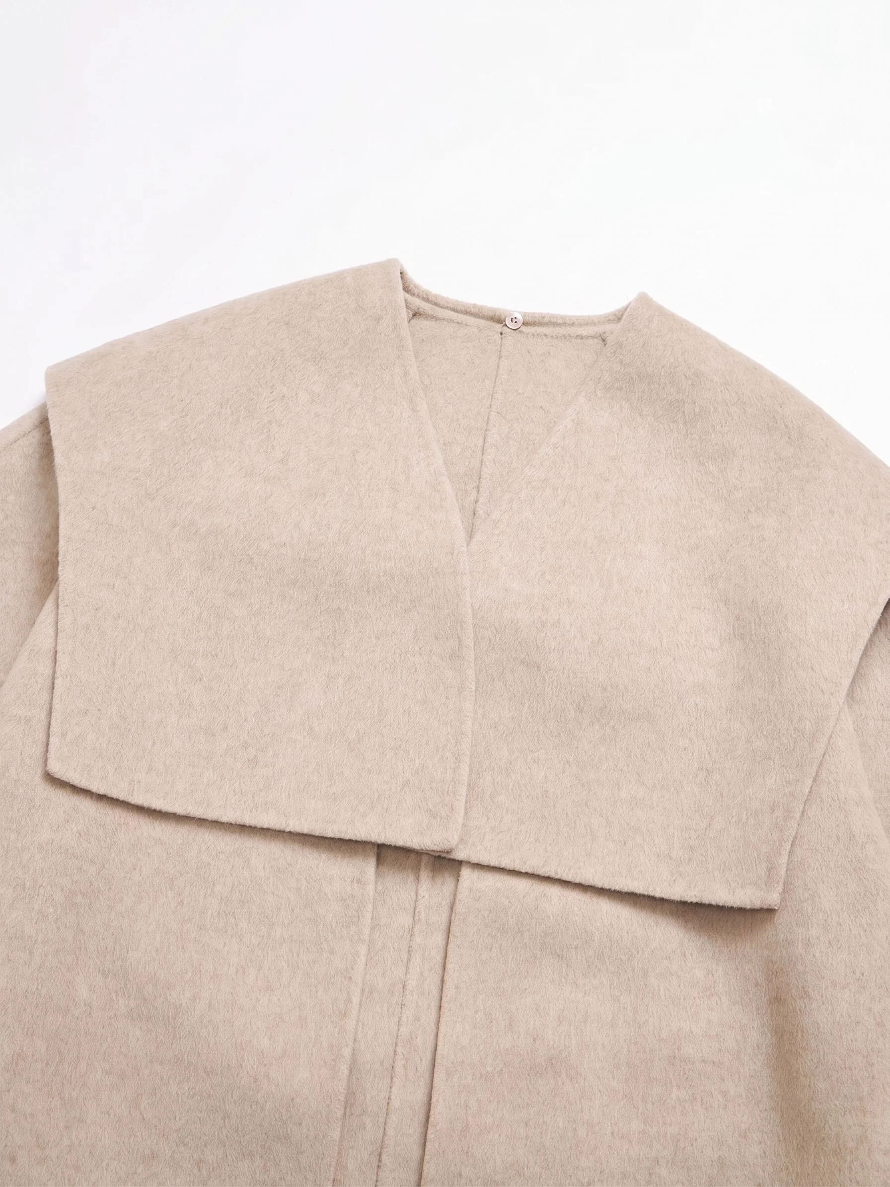 Belted Cape Coat - Image 2