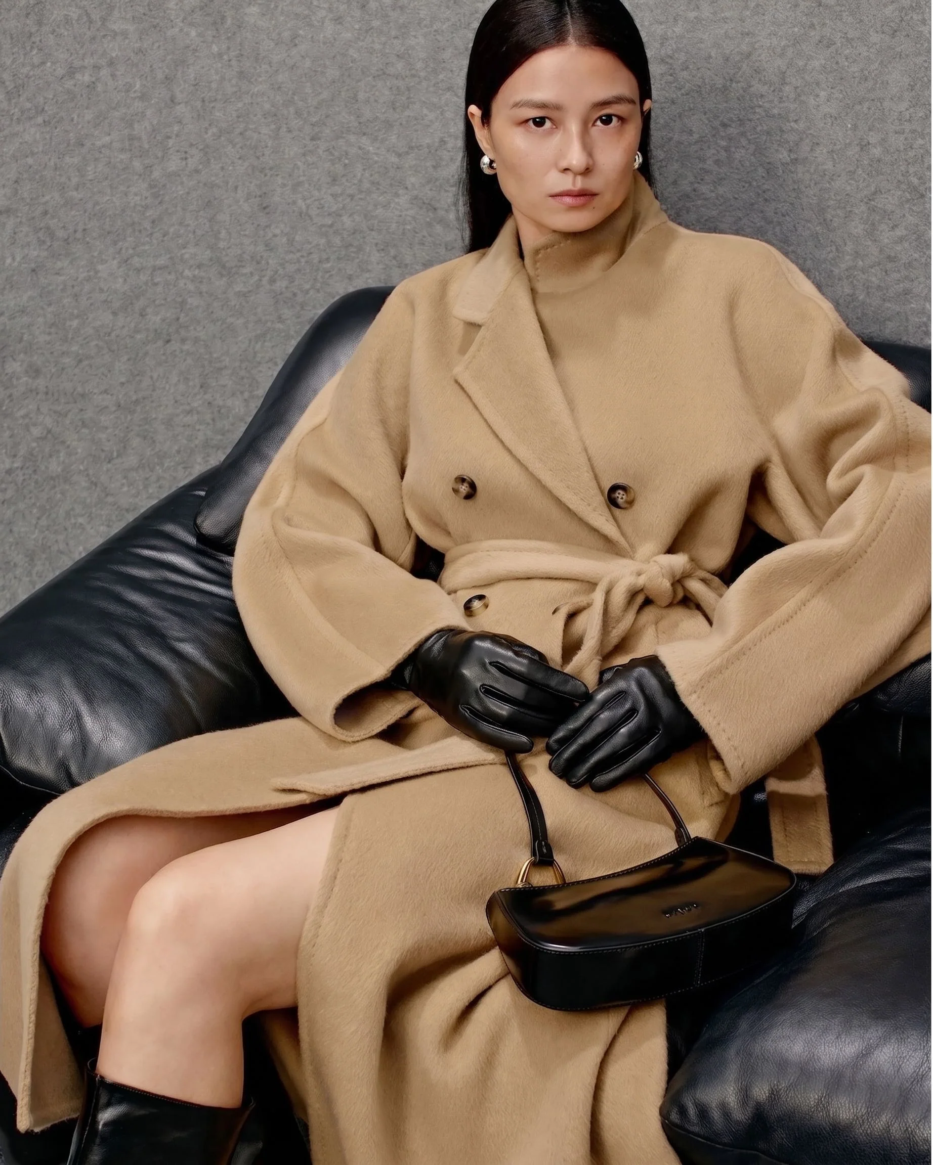Belted Double-Breasted Coat - Image 4
