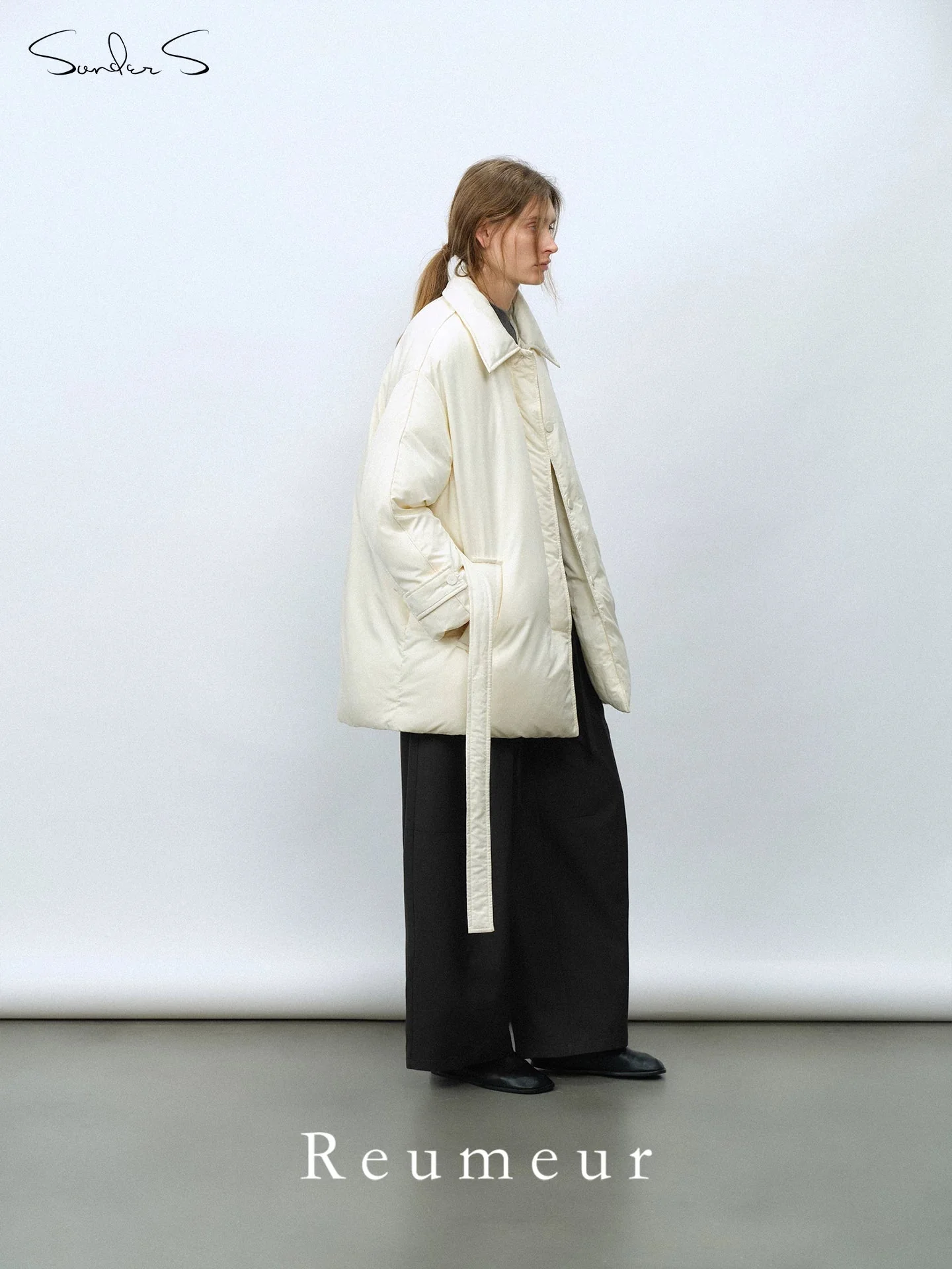 Belted Down Coat