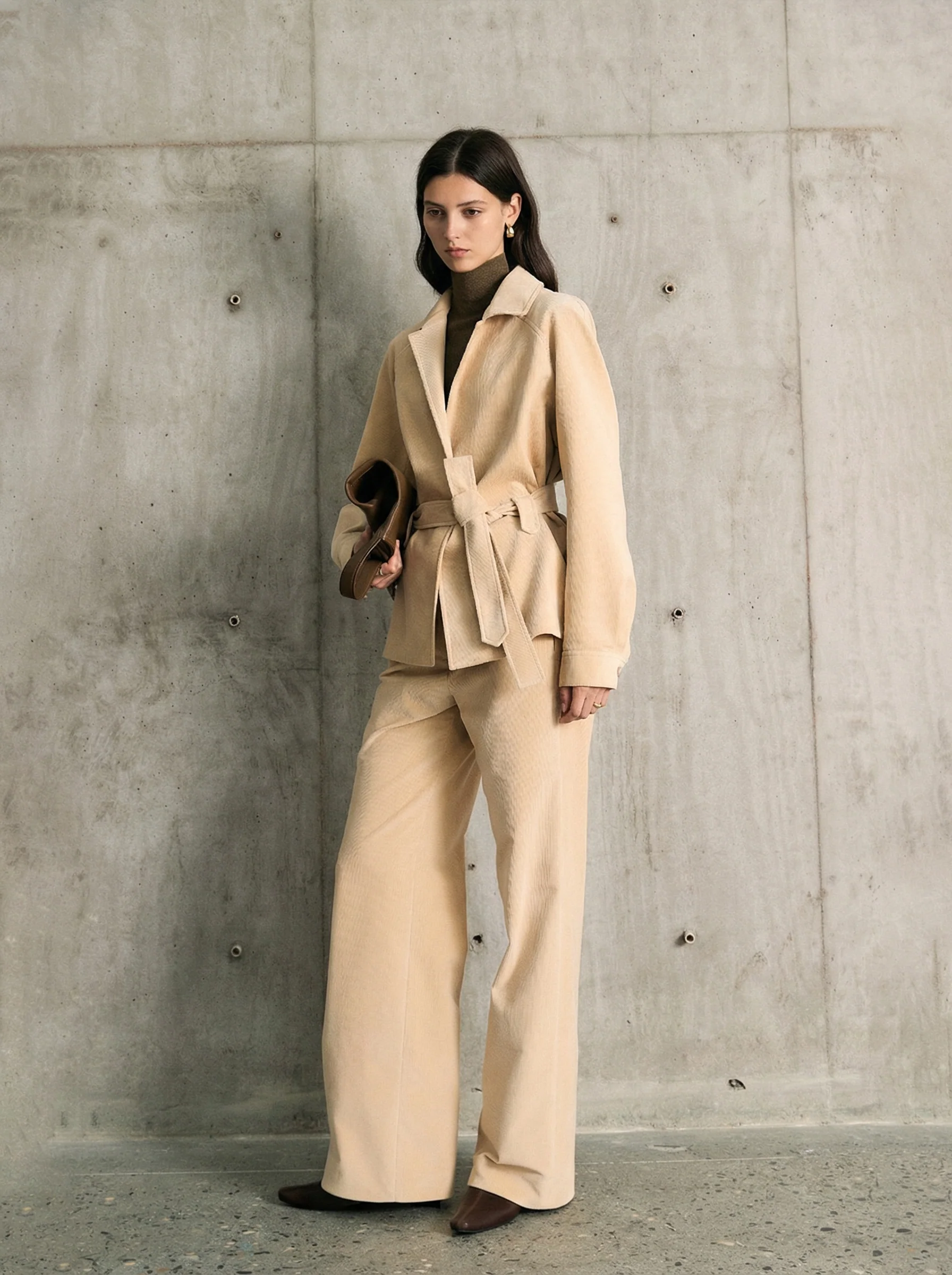 Belted Lapel Jacket - Image 5