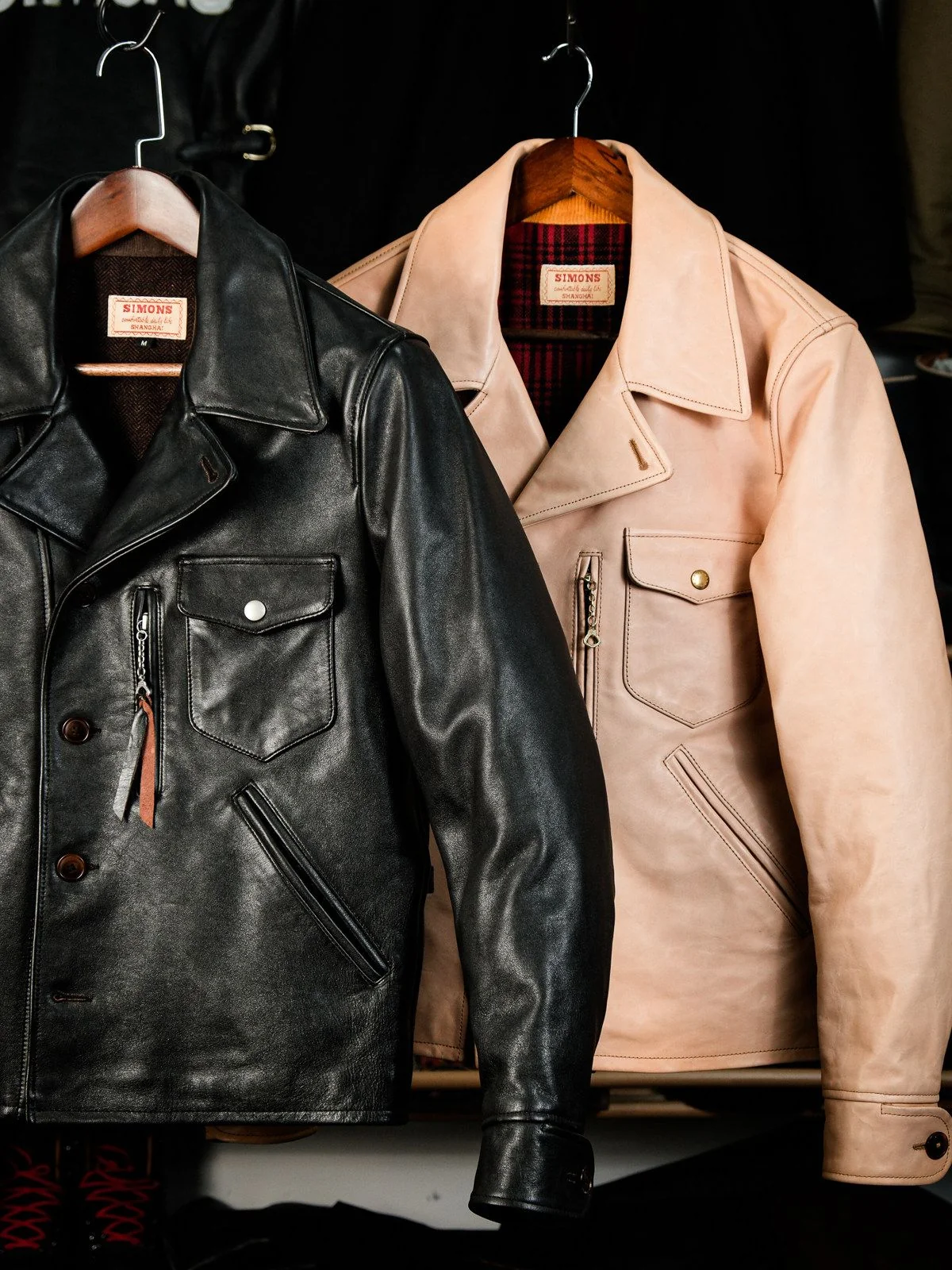 Belted Leather Car Coat - Image 5