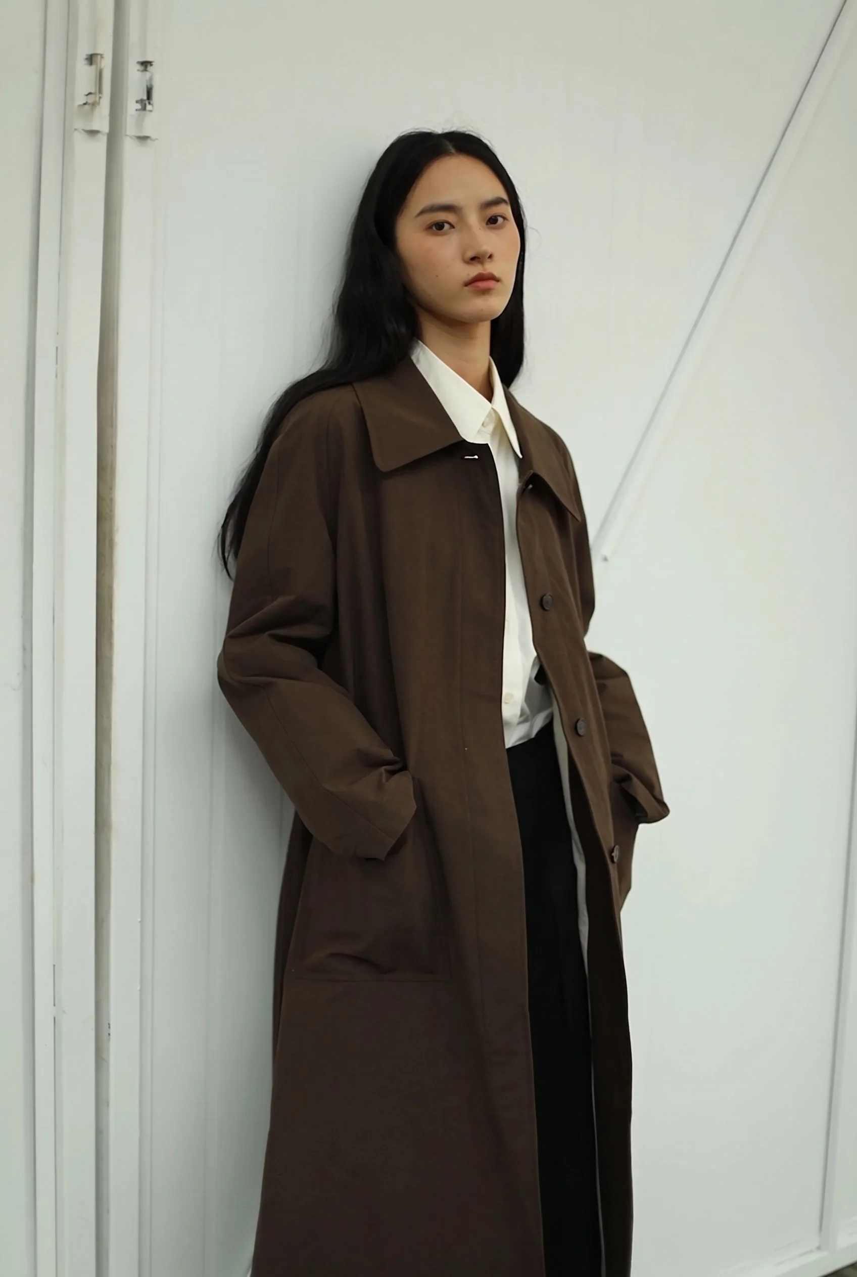 Belted Long Coat