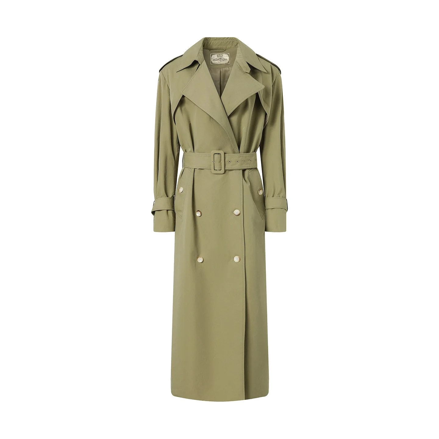 Belted Long Trench - Image 3