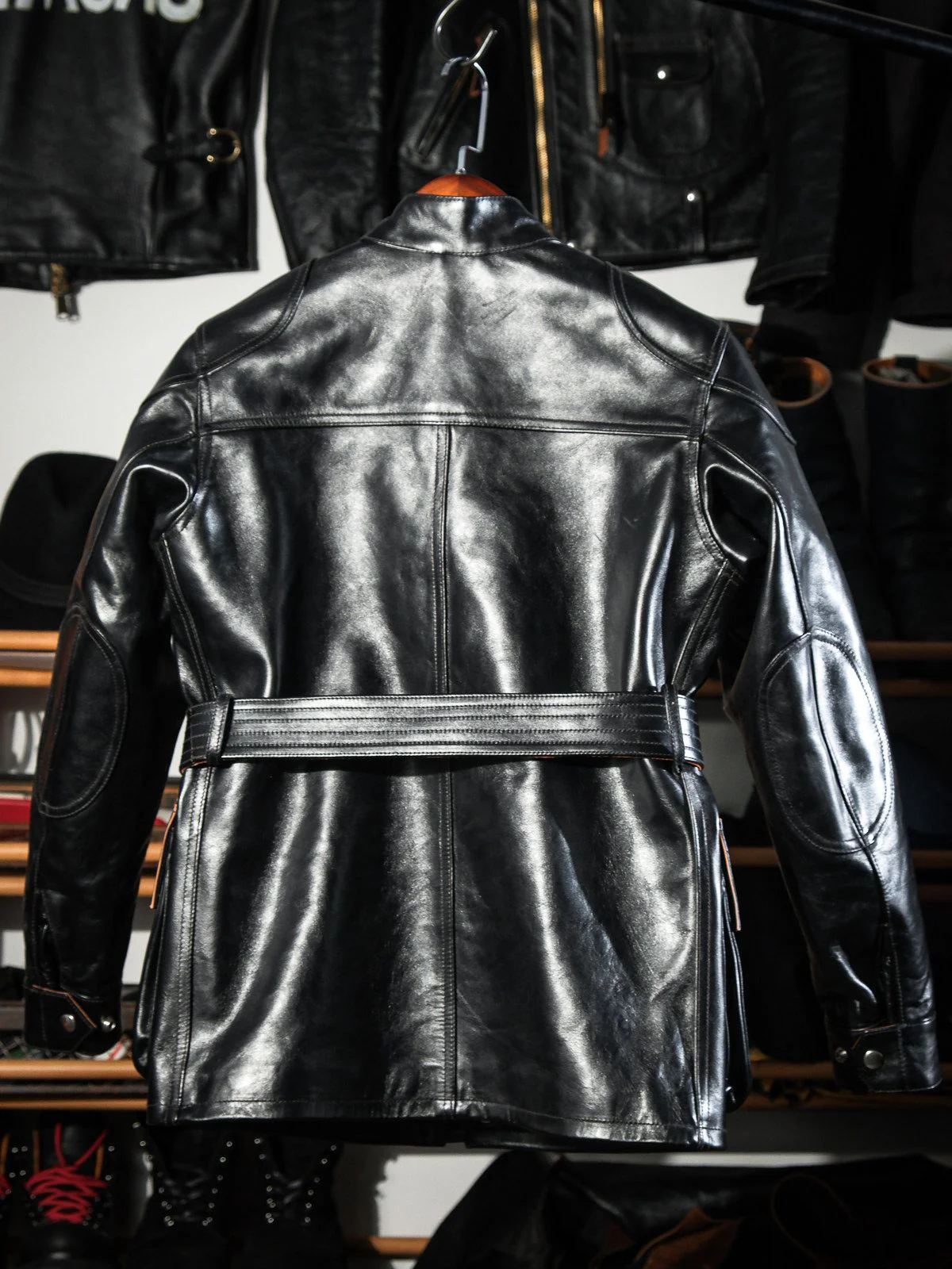 Belted Moto Jacket - Image 4