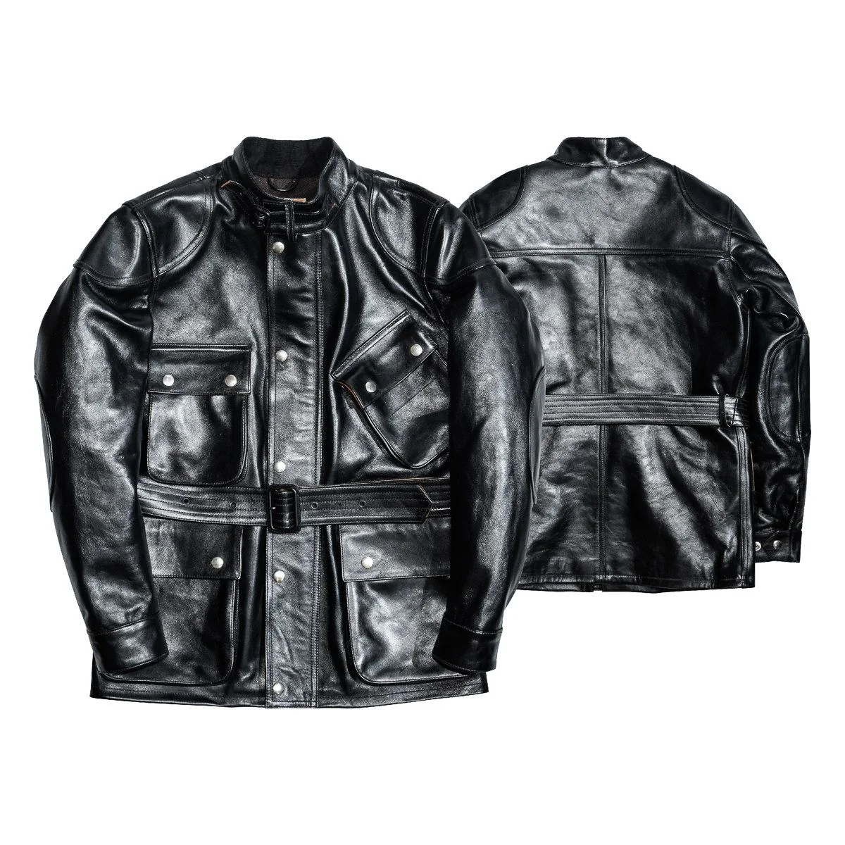 Belted Moto Jacket - Image 5