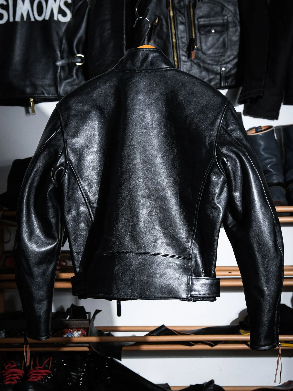 Belted Moto Jacket - Image 5