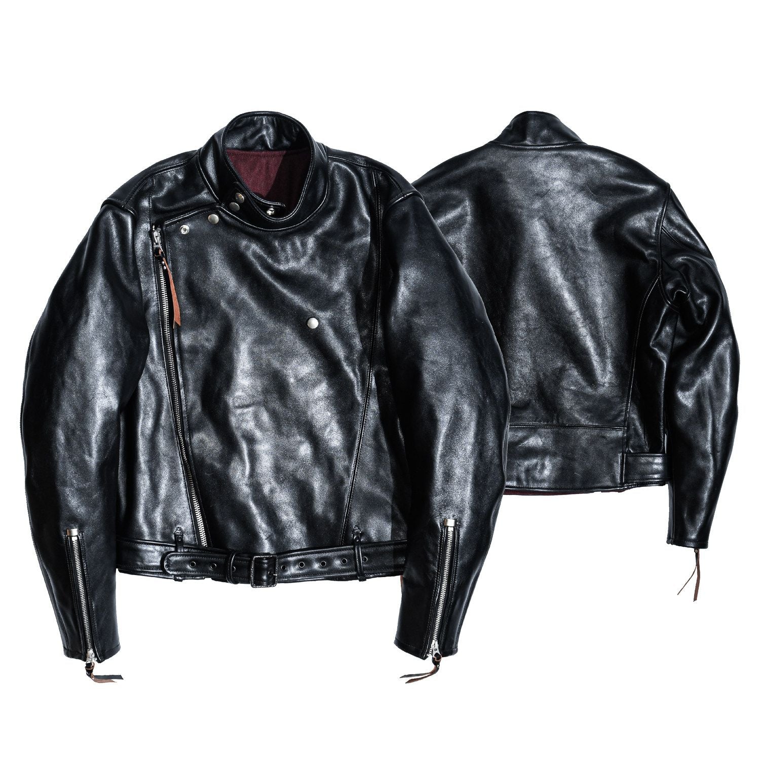 Belted Moto Jacket - Image 6