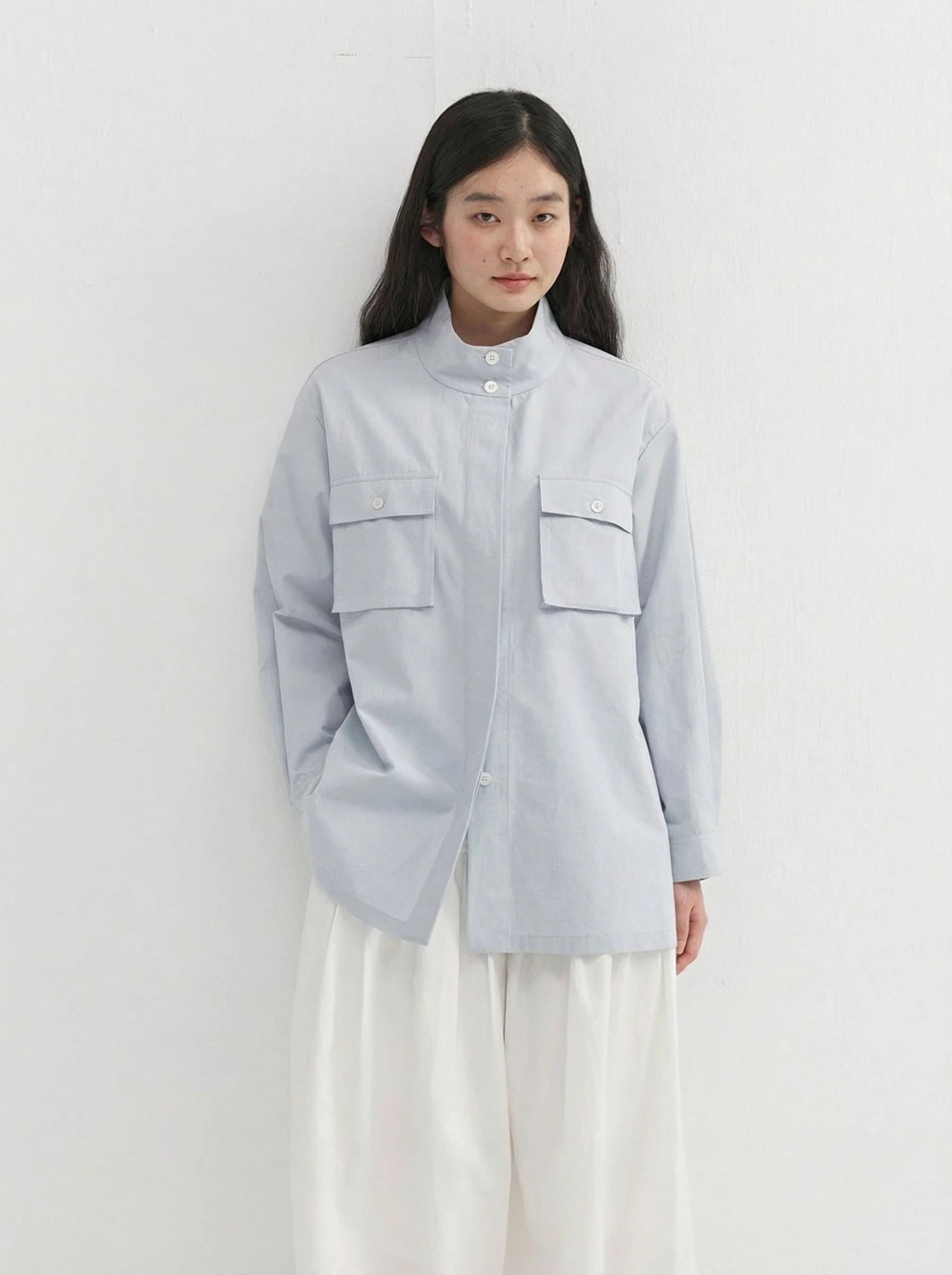 Belted Pocket Overshirt