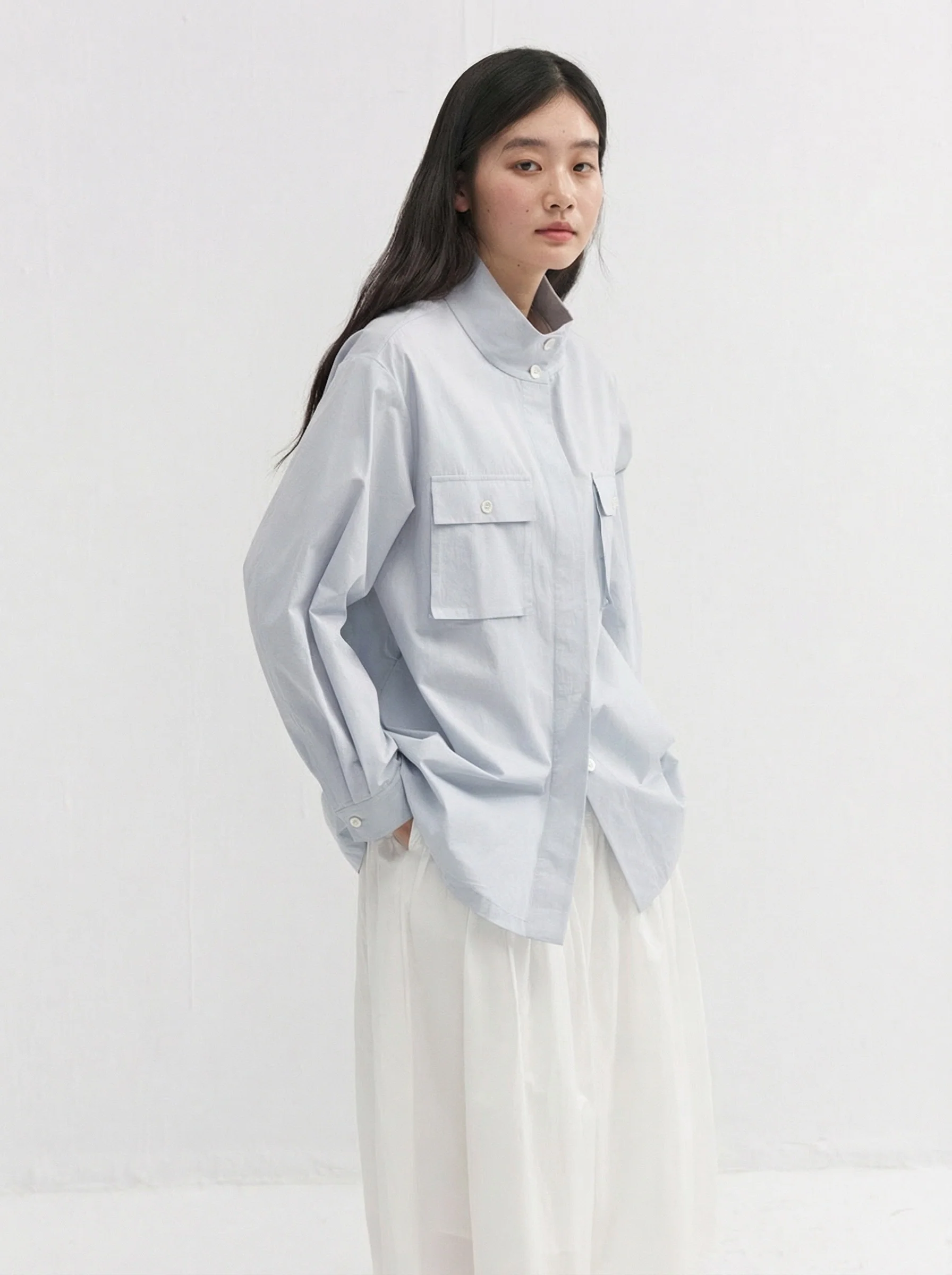 Belted Pocket Overshirt - Image 4