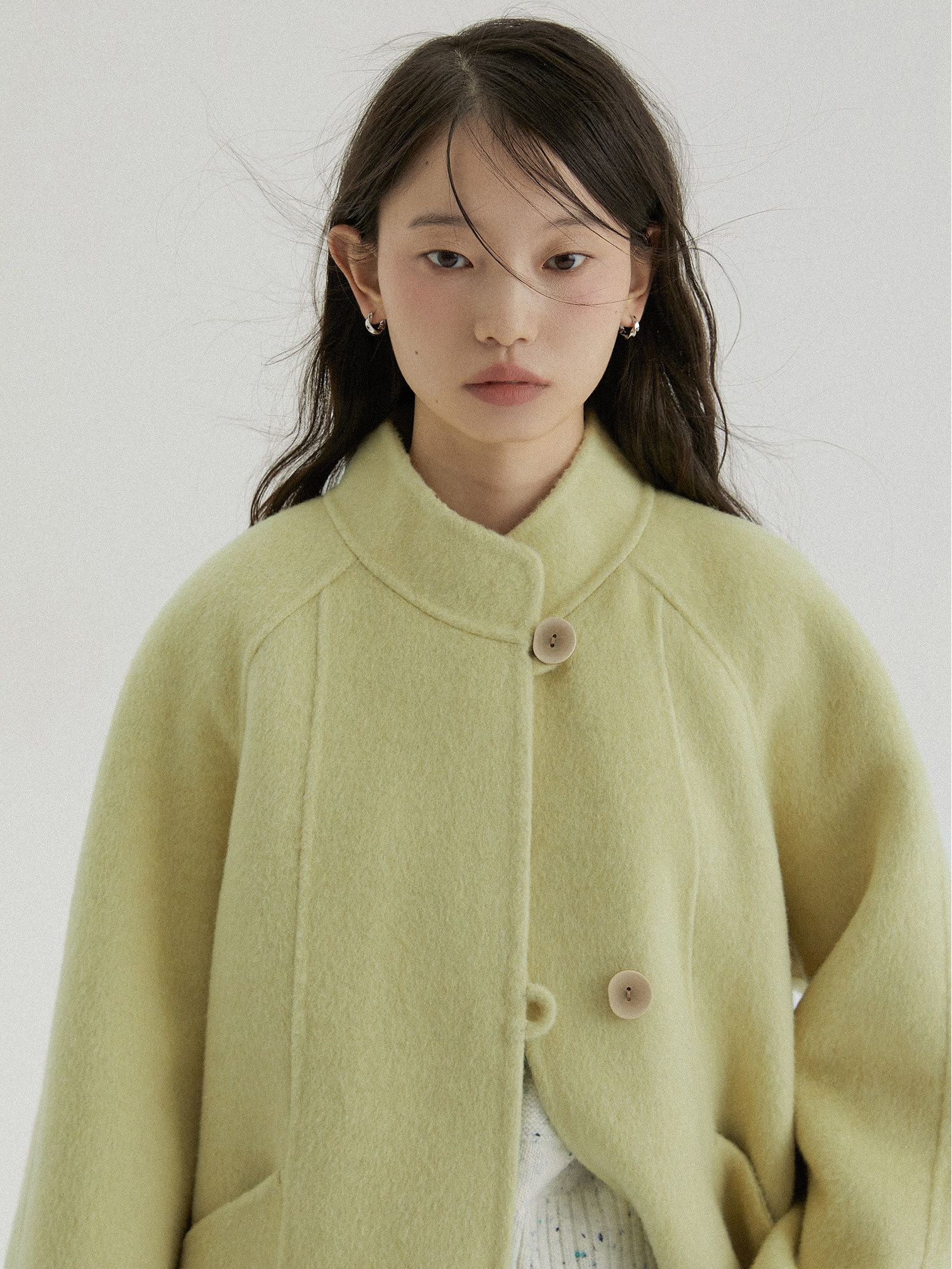 Belted Raglan Coat - Image 3