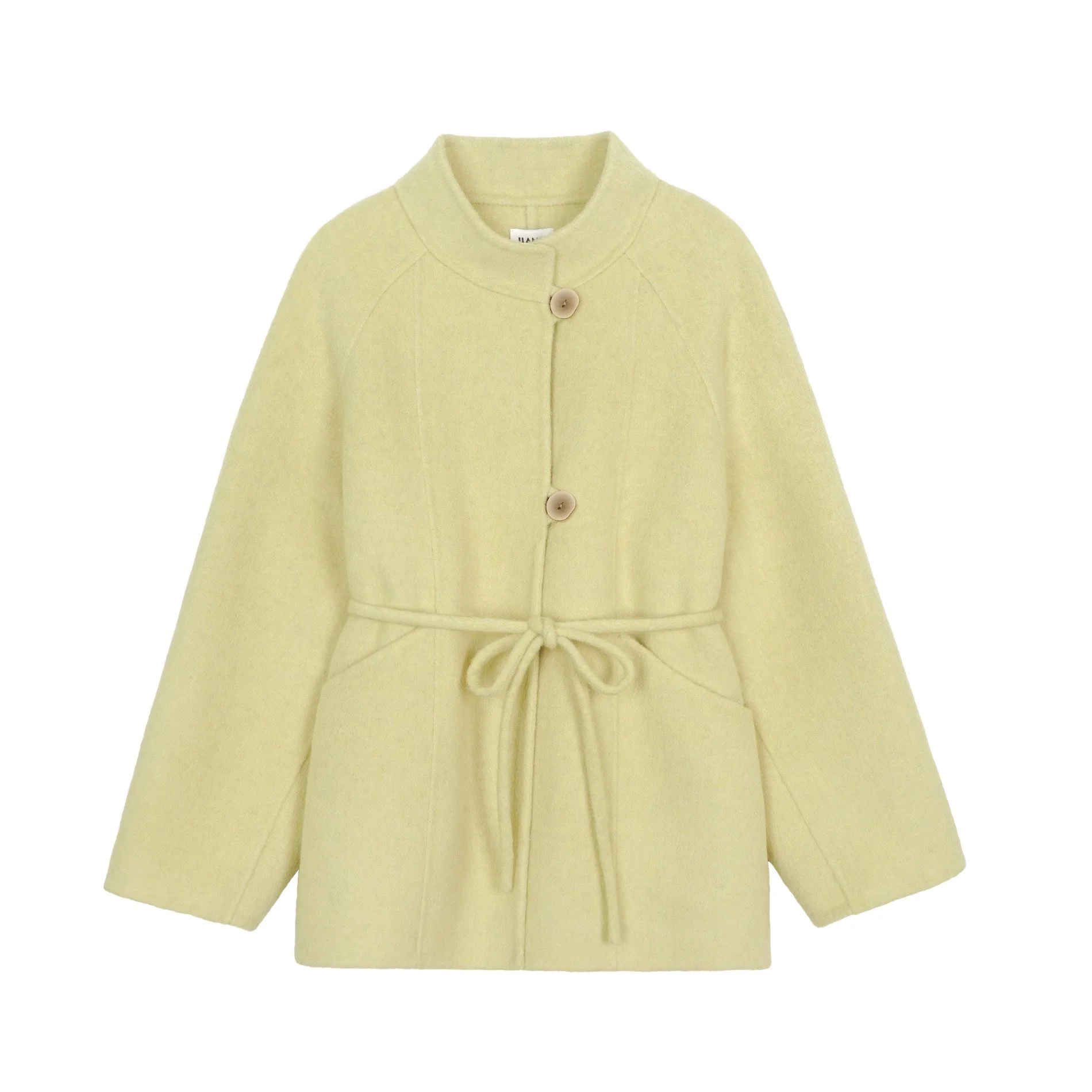 Belted Raglan Coat - Image 6
