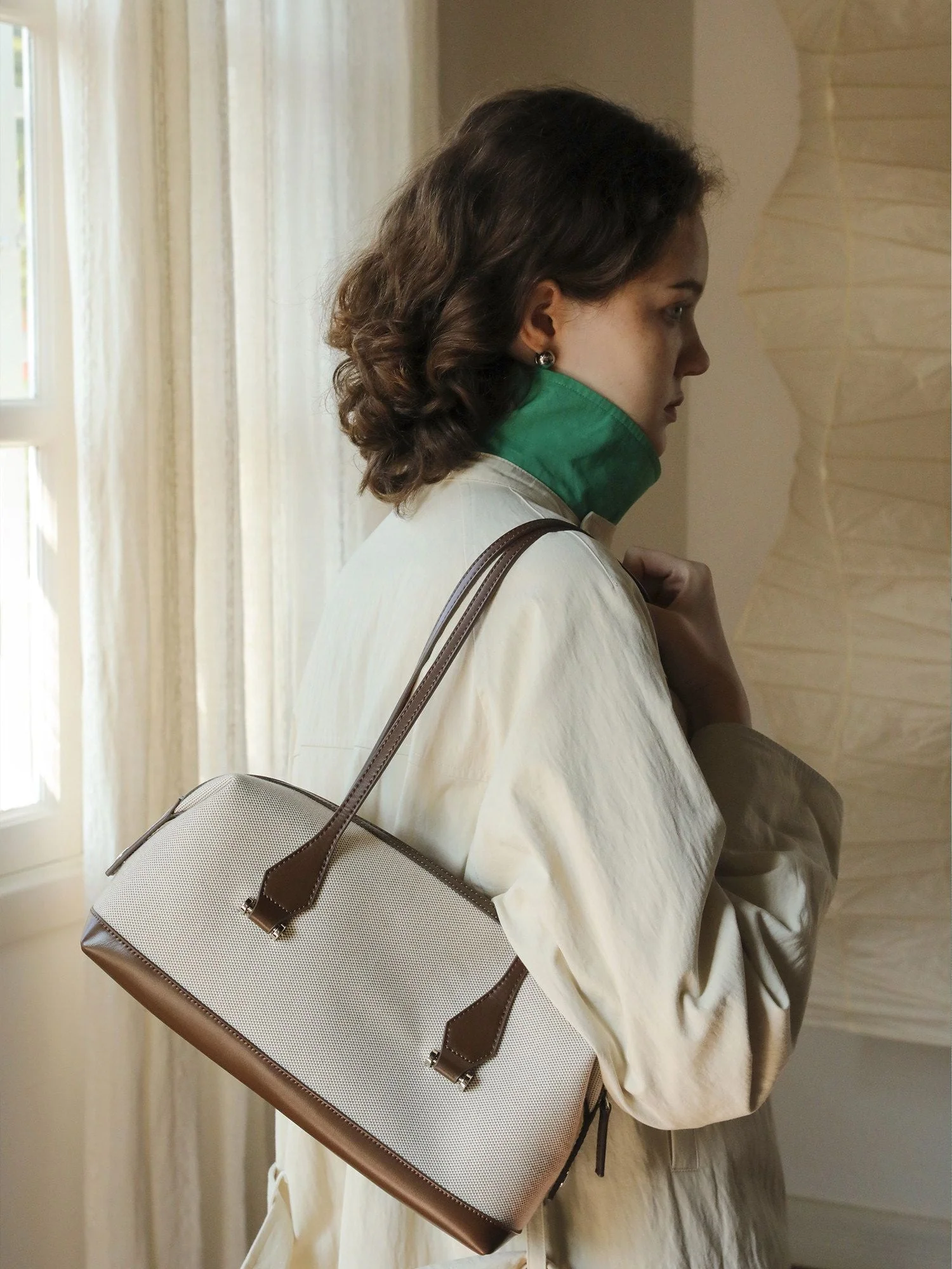Belted Raglan Jacket - Image 4